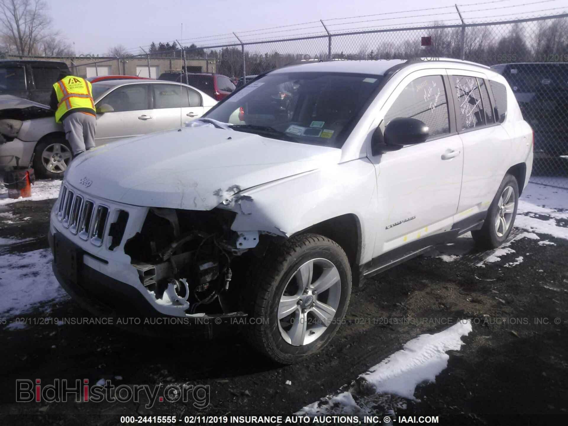 2012 JEEP COMPASS - VIN: 1C4NJCBA5CD565626 - Фото 2