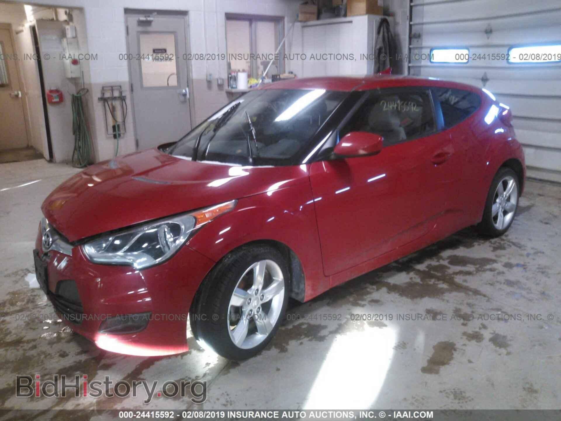 2013 HYUNDAI VELOSTER - VIN: KMHTC6AD6DU149385 - Фото 2