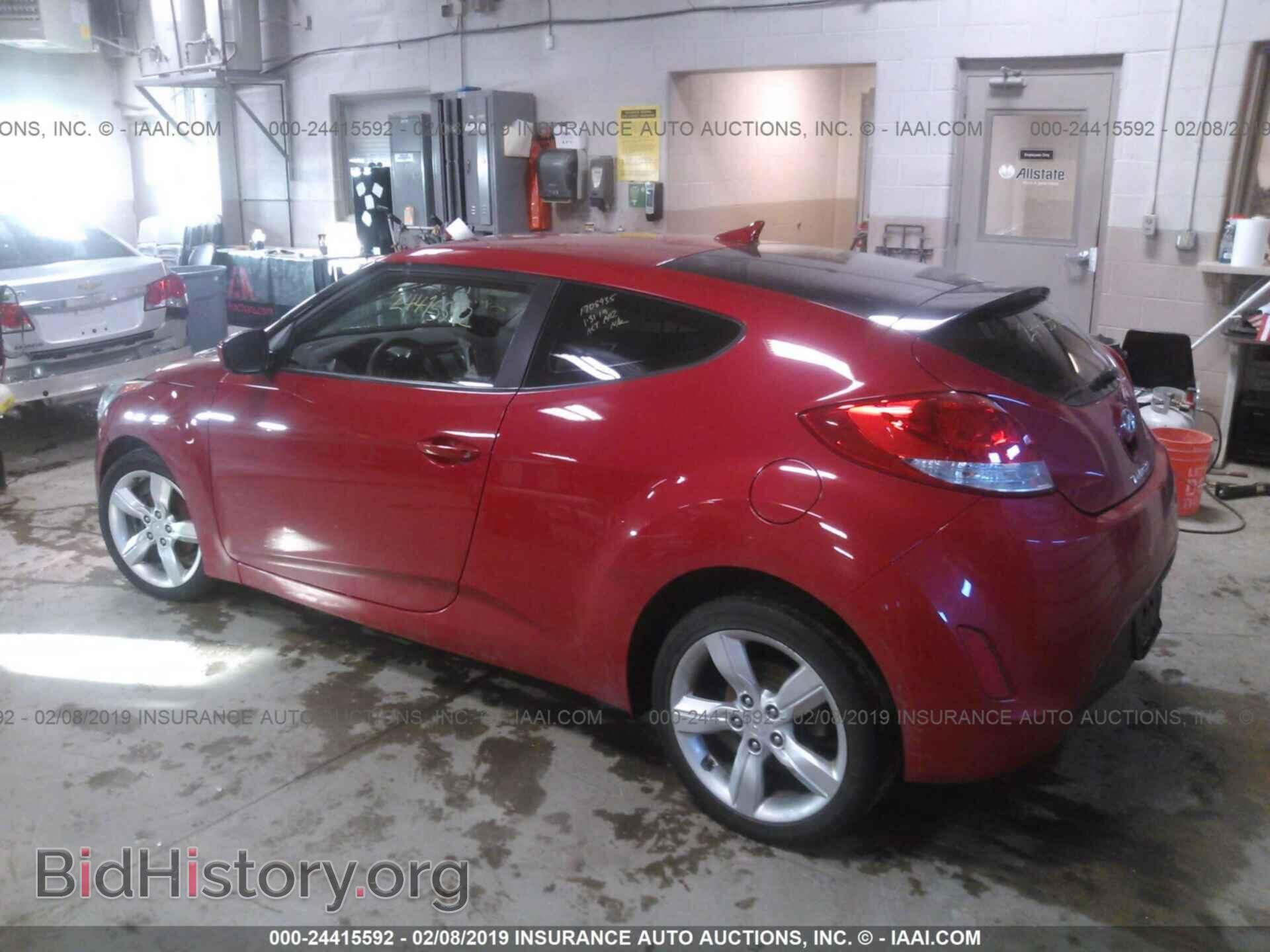 2013 HYUNDAI VELOSTER - VIN: KMHTC6AD6DU149385 - Фото 3