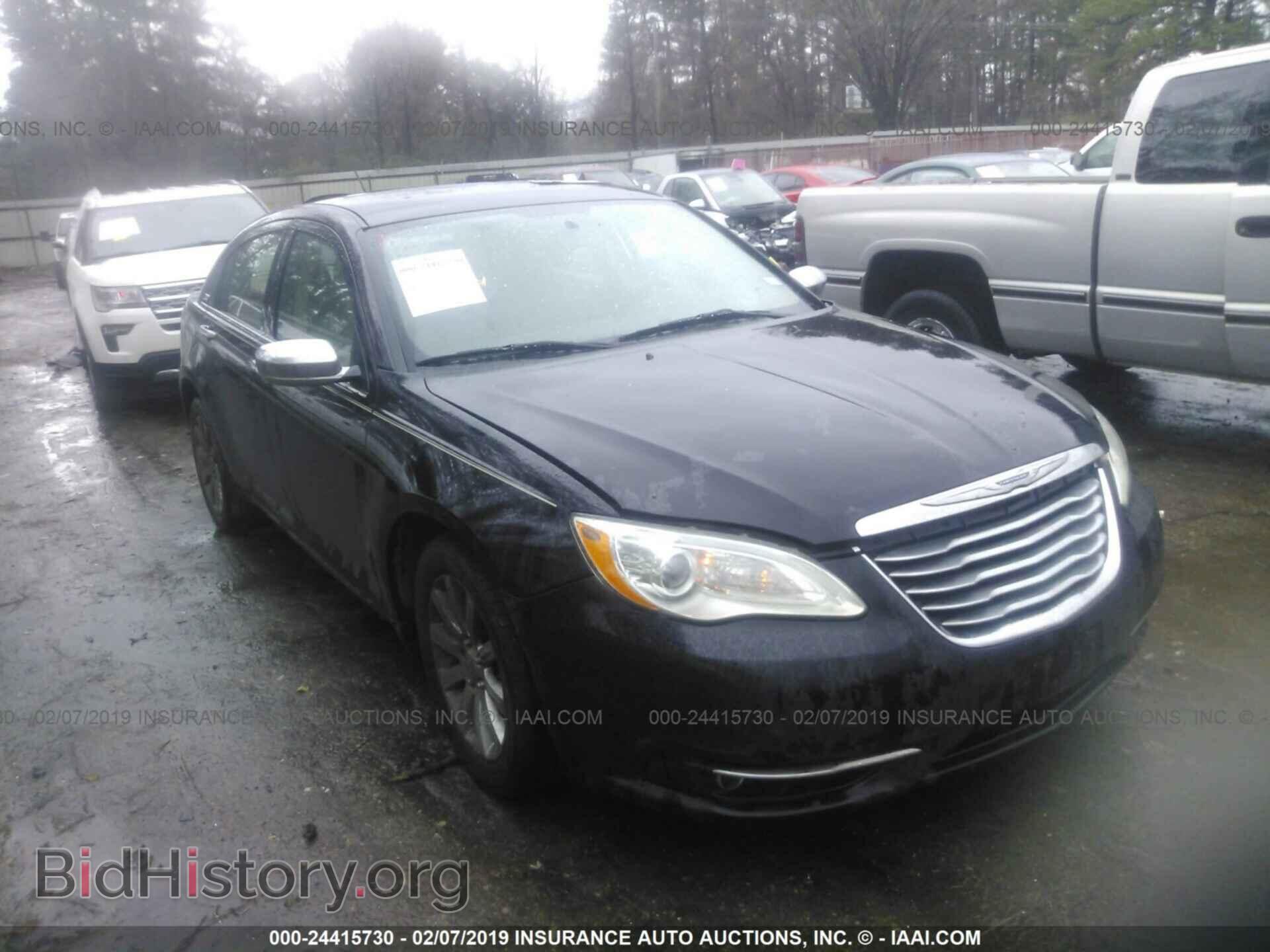 Фотография 1C3CCBCG8DN554473 - CHRYSLER 200 2013