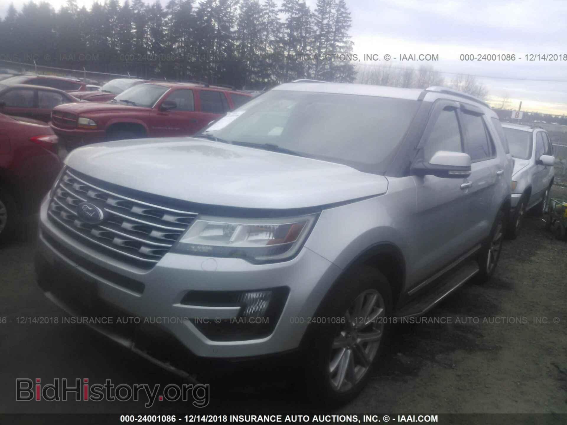 2016 FORD EXPLORER - VIN: 1FM5K8F82GGA18606 - Фото 2
