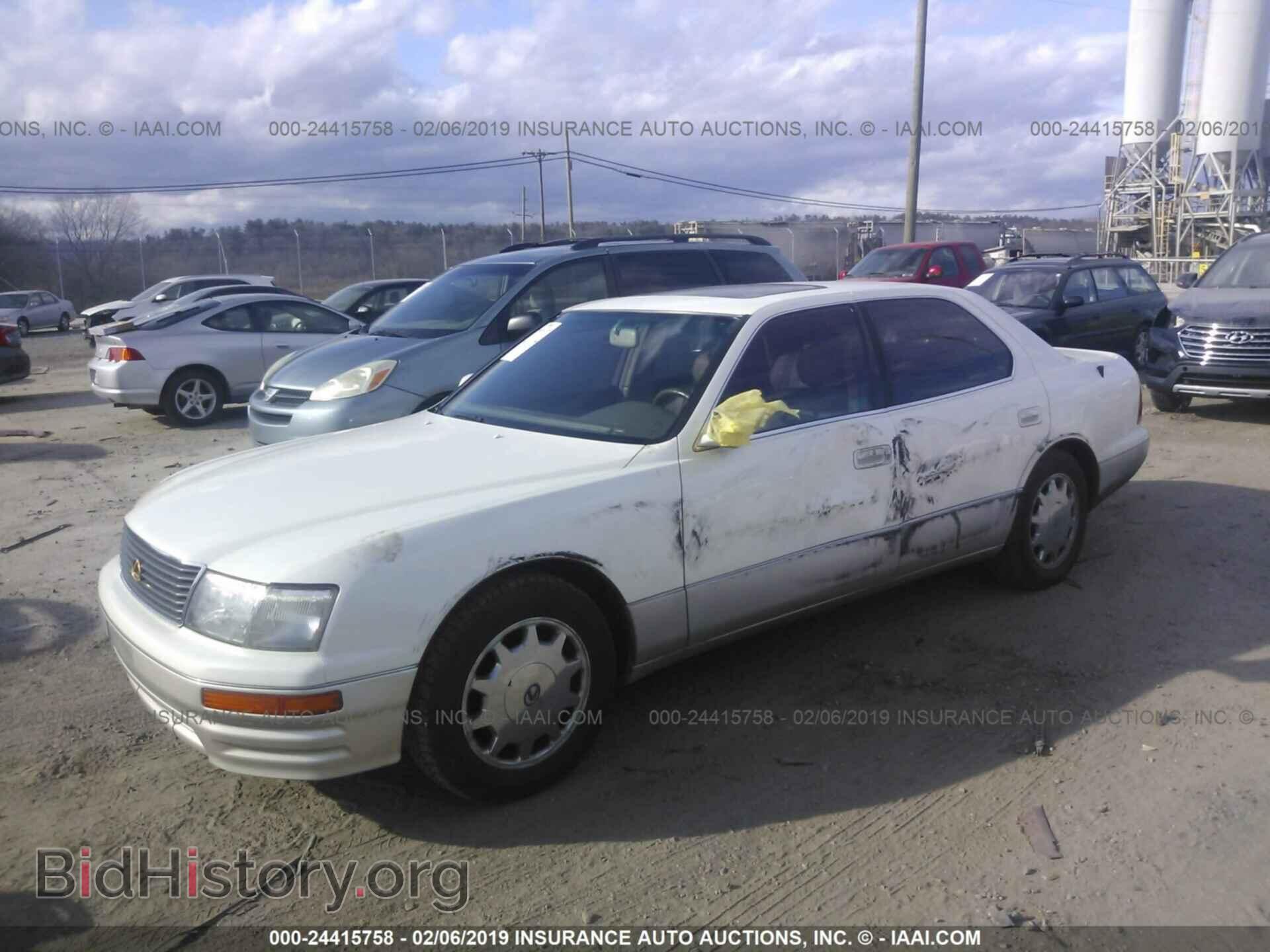 1996 LEXUS LS - VIN: JT8BH22F5T0040687 - Фото 2