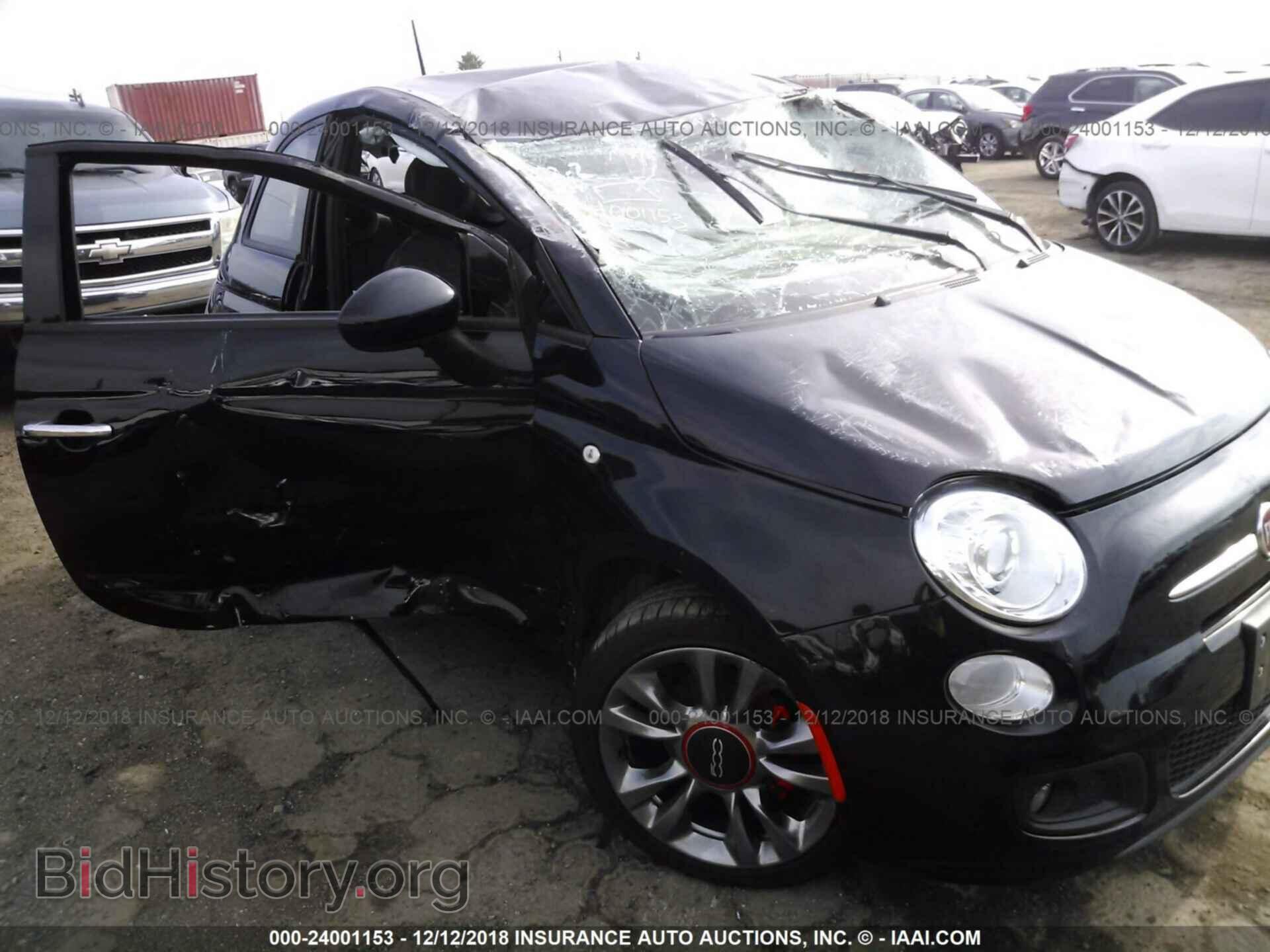 2015 FIAT 500 - VIN: 3C3CFFBR7FT581927 - Фото 6