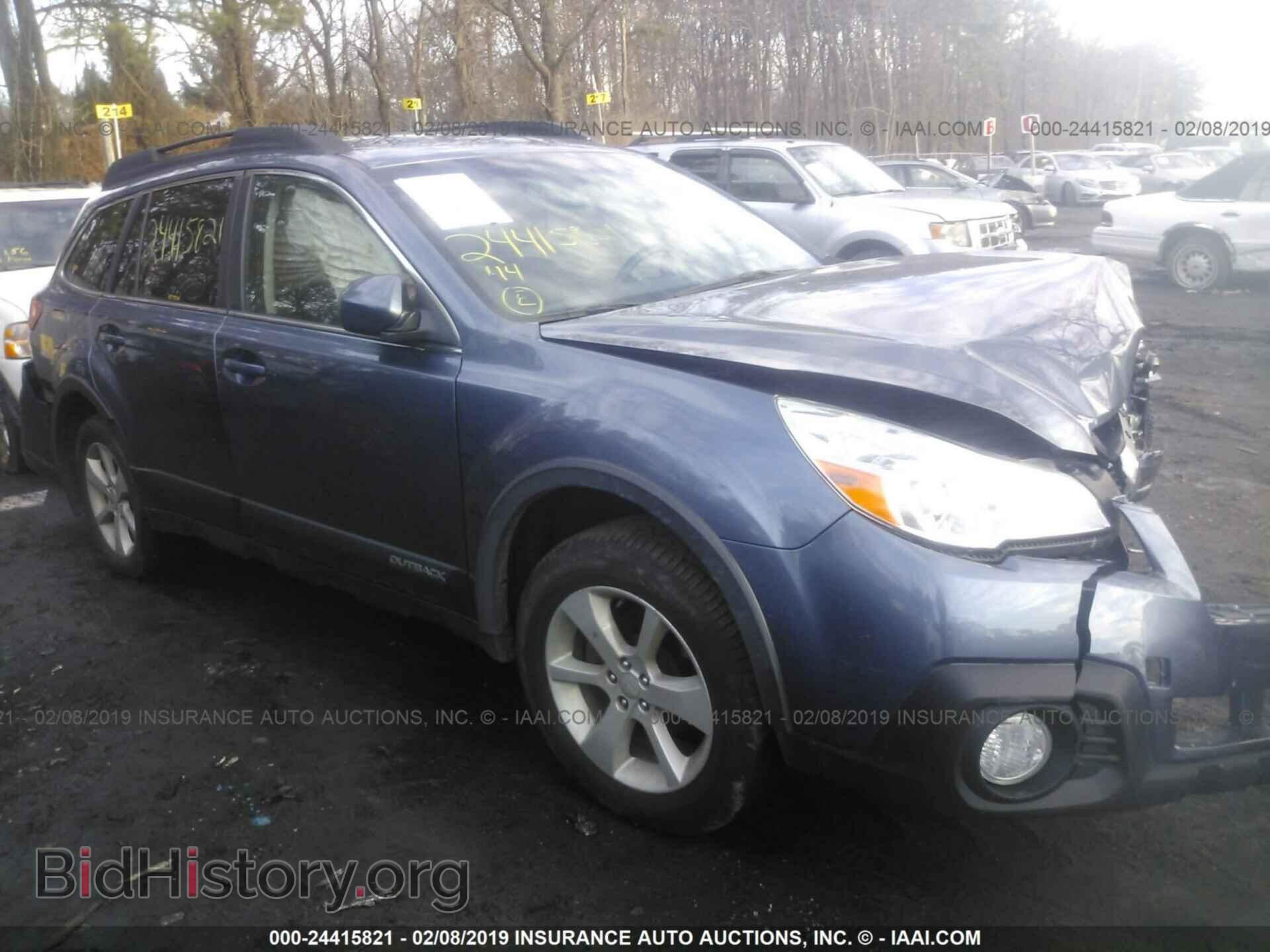 Фотография 4S4BRBDC8E3275566 - SUBARU OUTBACK 2014