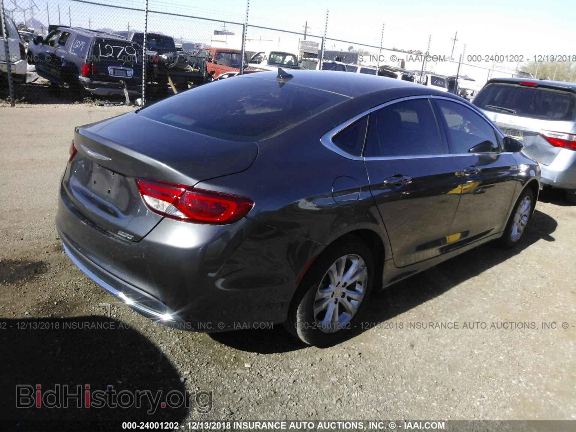 2015 CHRYSLER 200 - VIN: 1C3CCCAB6FN641496 - Photo 4