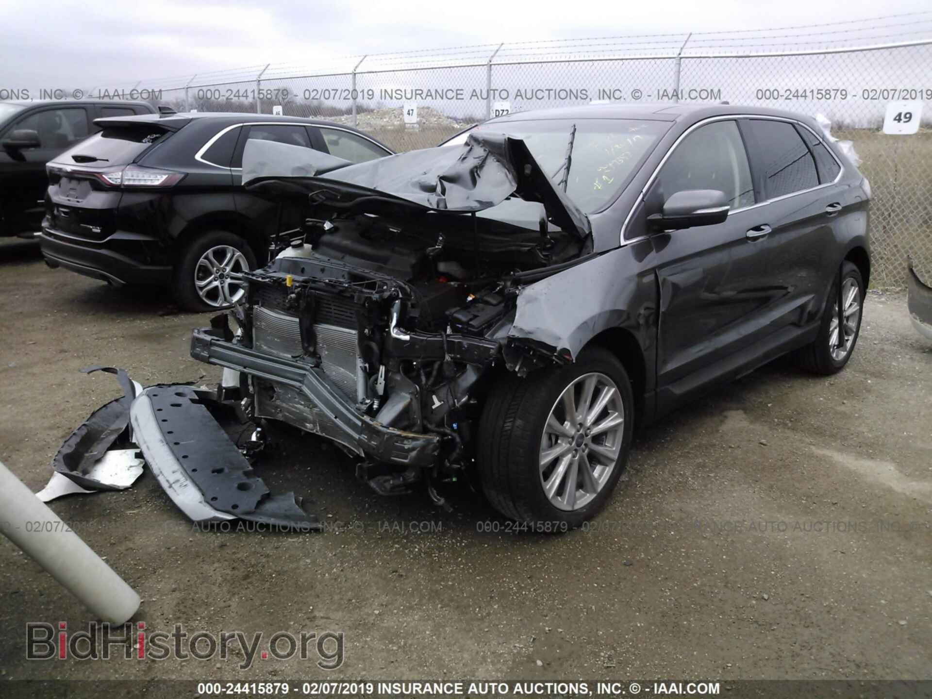 2017 FORD EDGE - VIN: 2FMPK3K89HBB79142 - Фото 2