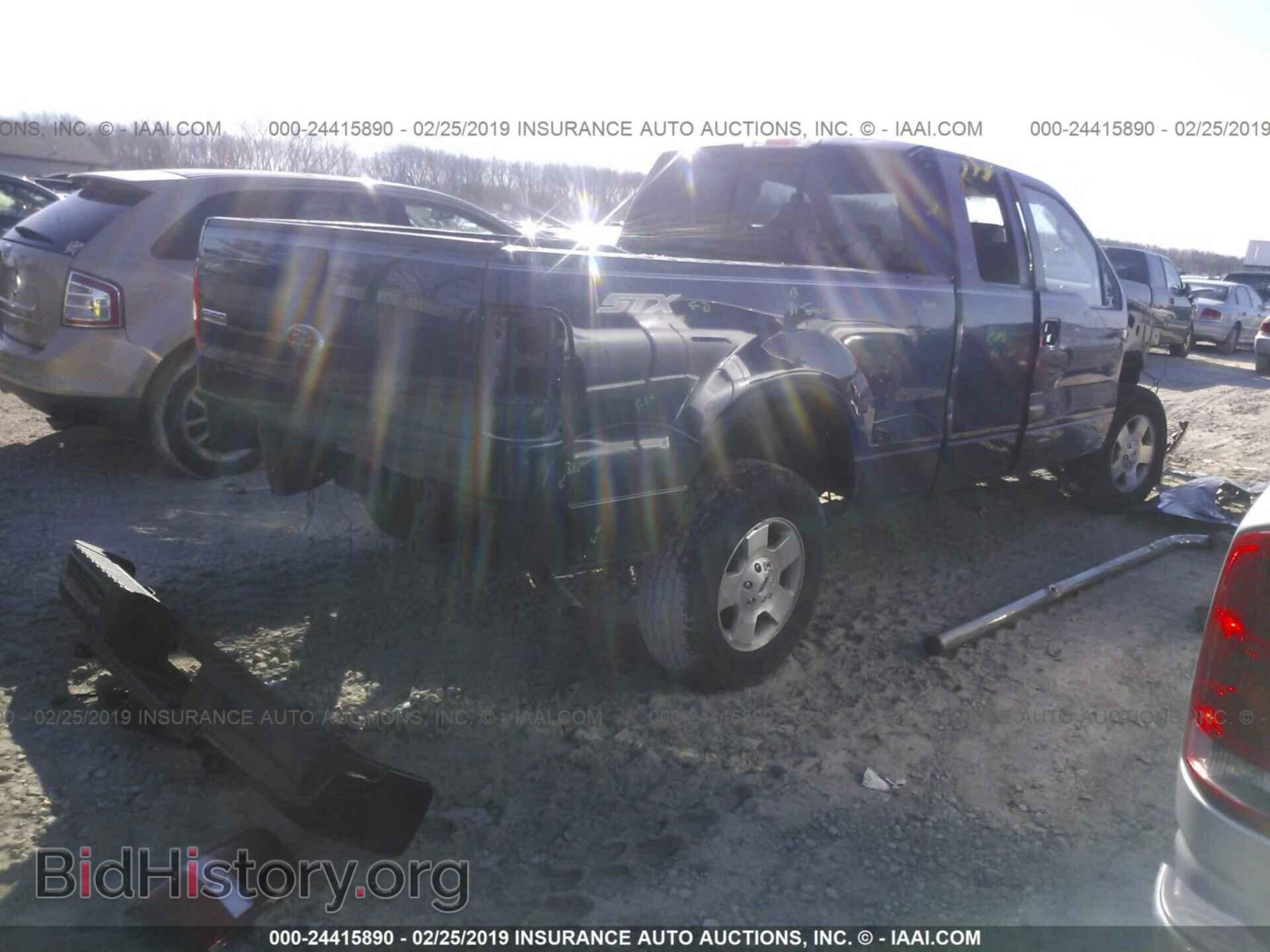 2007 FORD F150 - VIN: 1FTRX14W27FB50352 - Фото 4