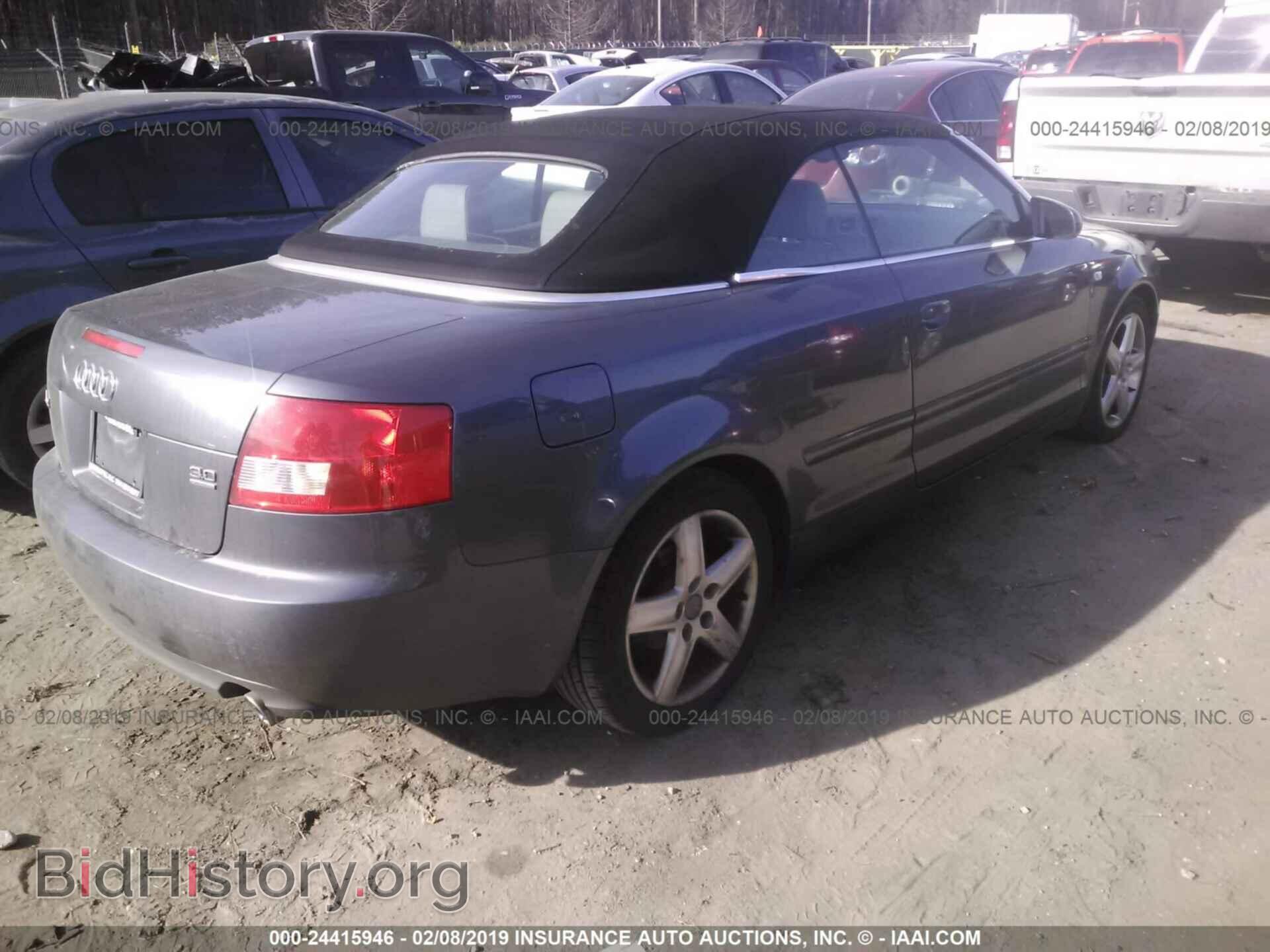 2005 AUDI A4 - VIN: WAUDT48H05K007775 - Photo 4