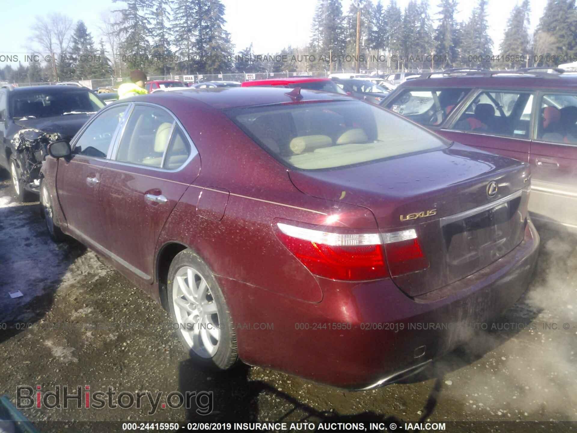 2007 LEXUS LS - VIN: JTHBL46FX75046482 - Фото 3
