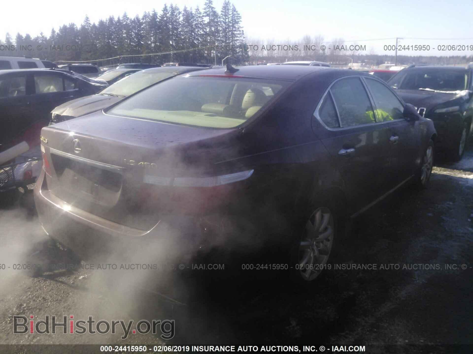 2007 LEXUS LS - VIN: JTHBL46FX75046482 - Фото 4