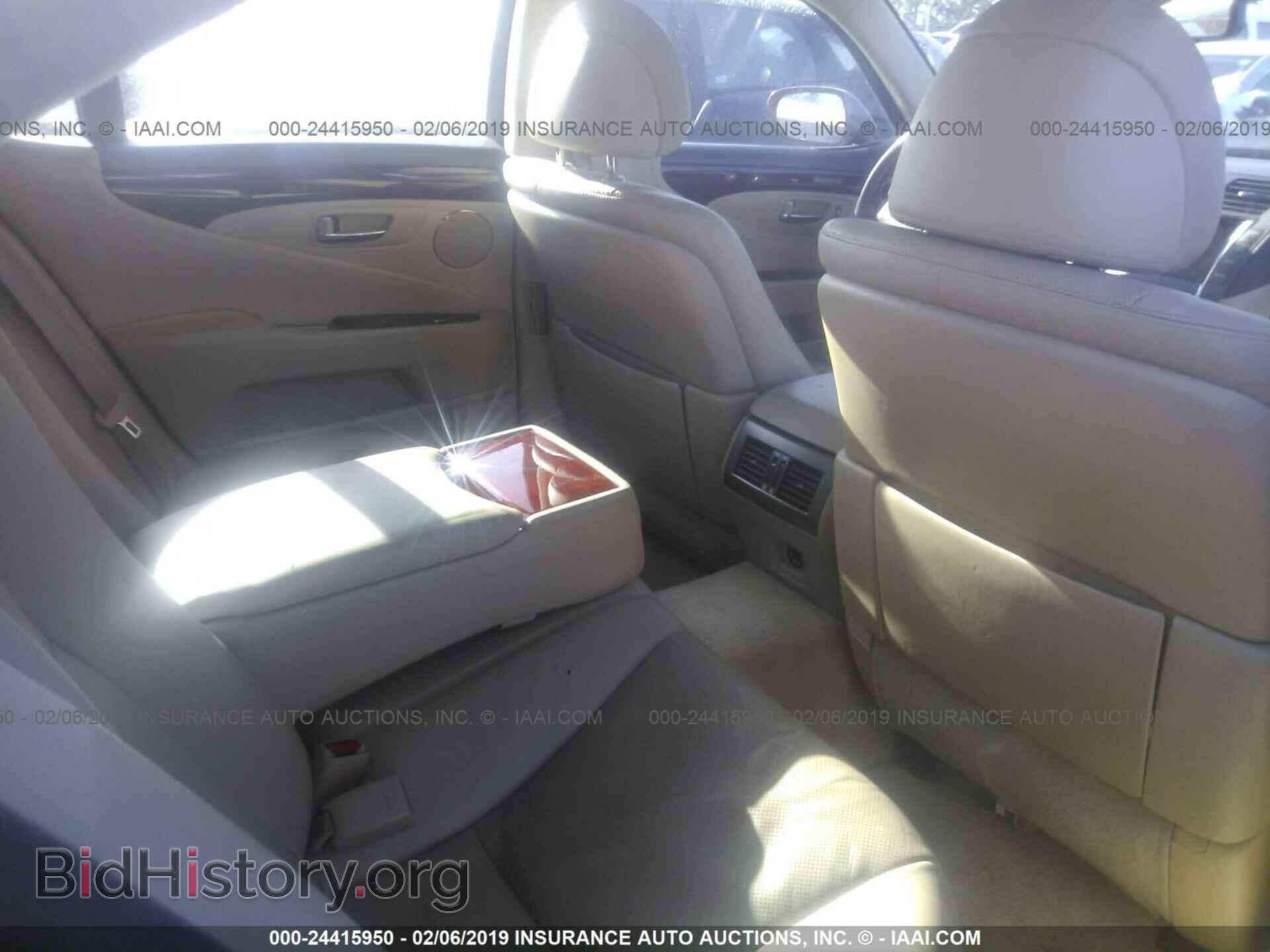 2007 LEXUS LS - VIN: JTHBL46FX75046482 - Фото 8