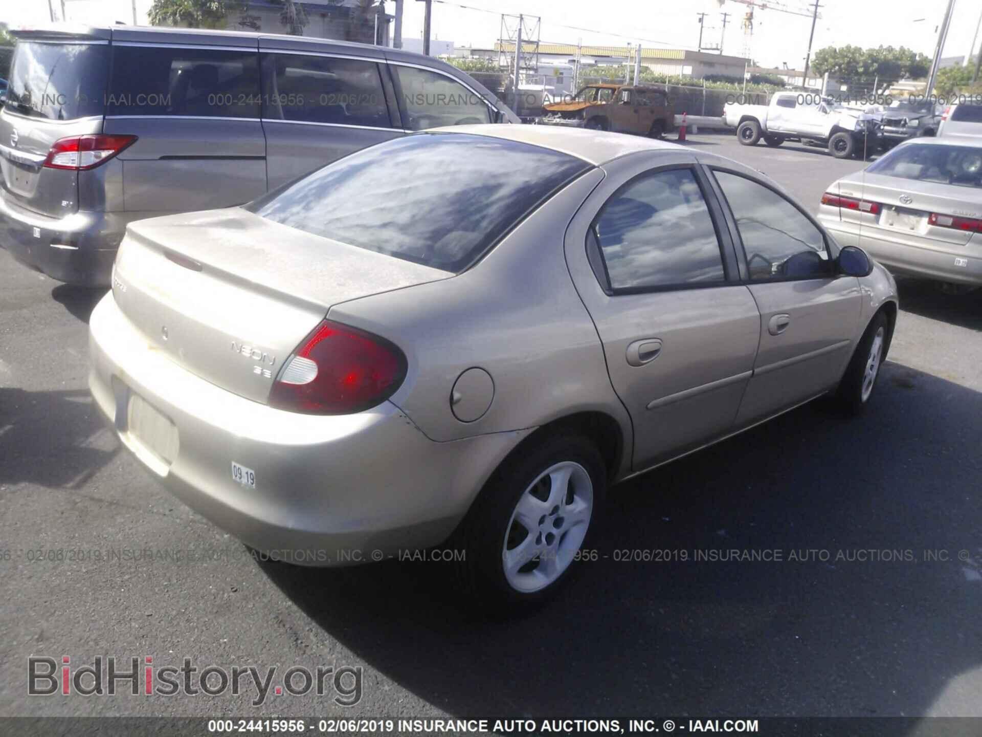 2002 DODGE NEON - VIN: 1B3ES46C62D607624 - Photo 4