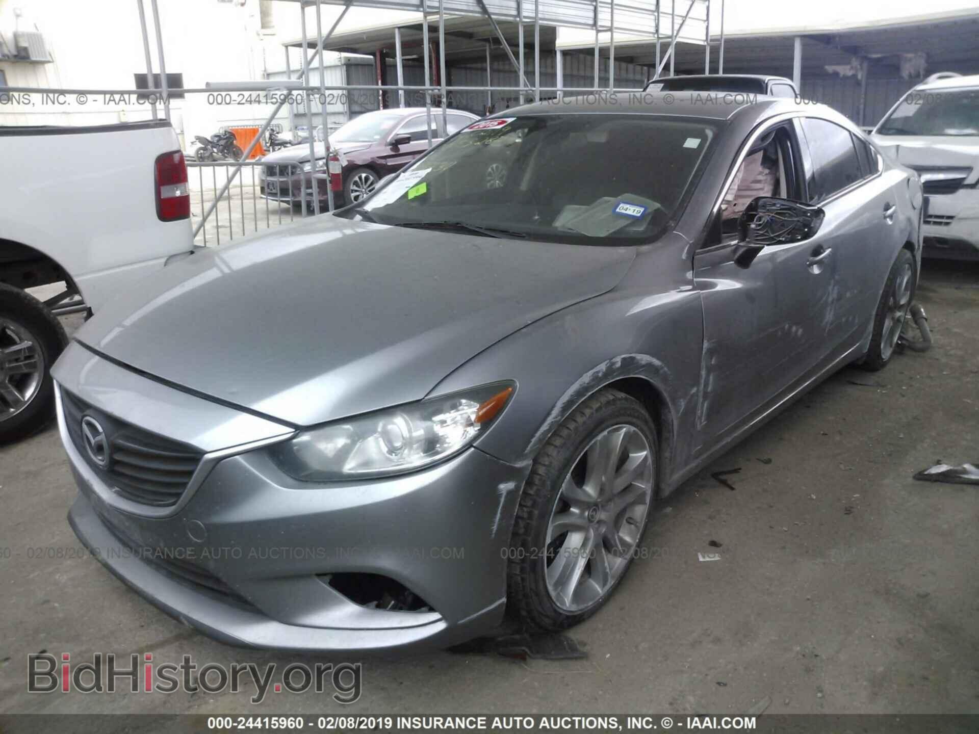 2015 MAZDA 6 - VIN: JM1GJ1V56F1223734 - Фото 2