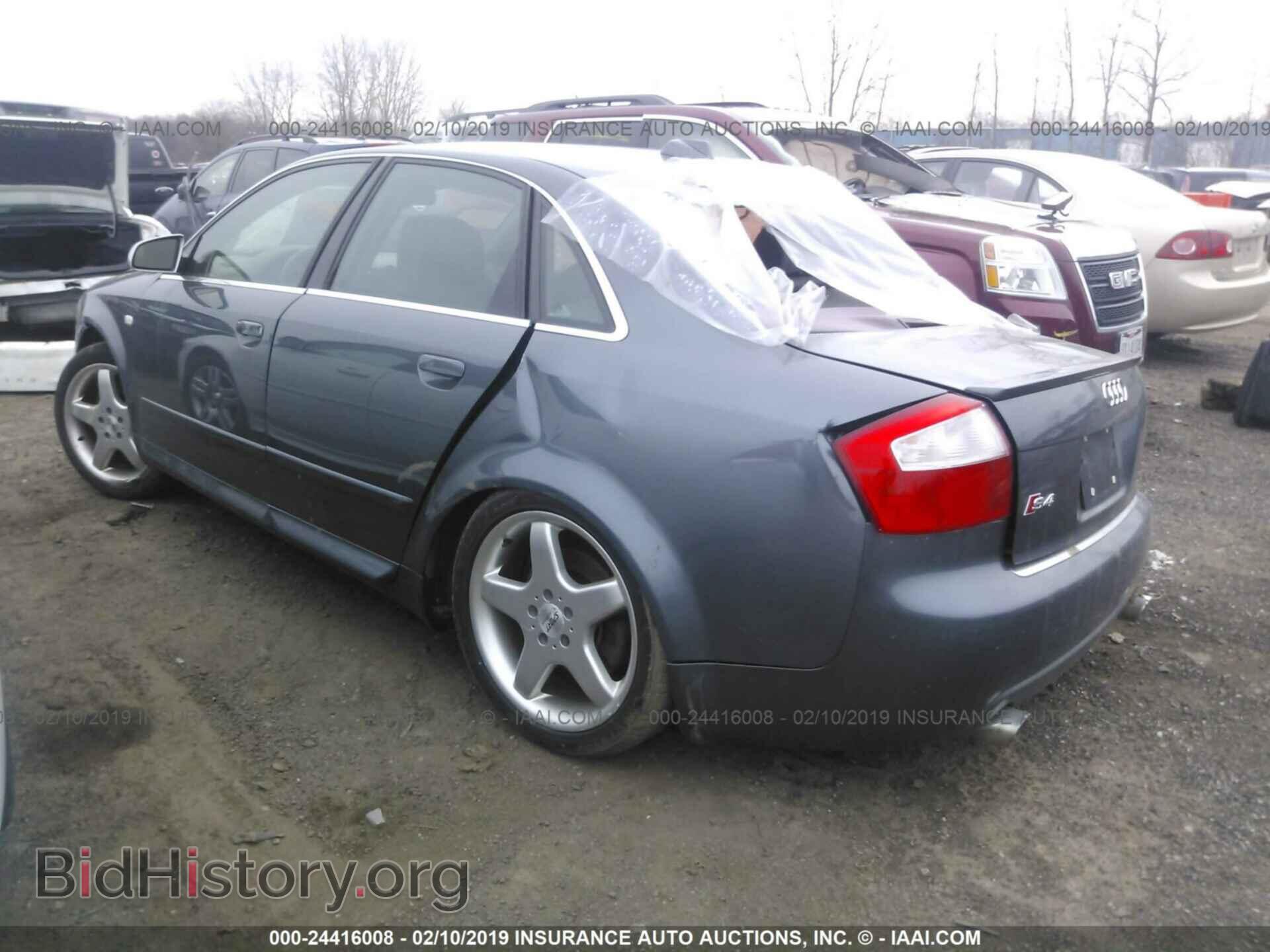 2004 AUDI S4 - VIN: WAUPL68E54A286241 - Фото 3