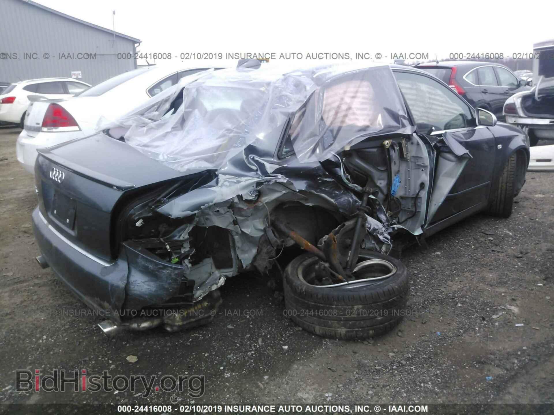 2004 AUDI S4 - VIN: WAUPL68E54A286241 - Фото 4