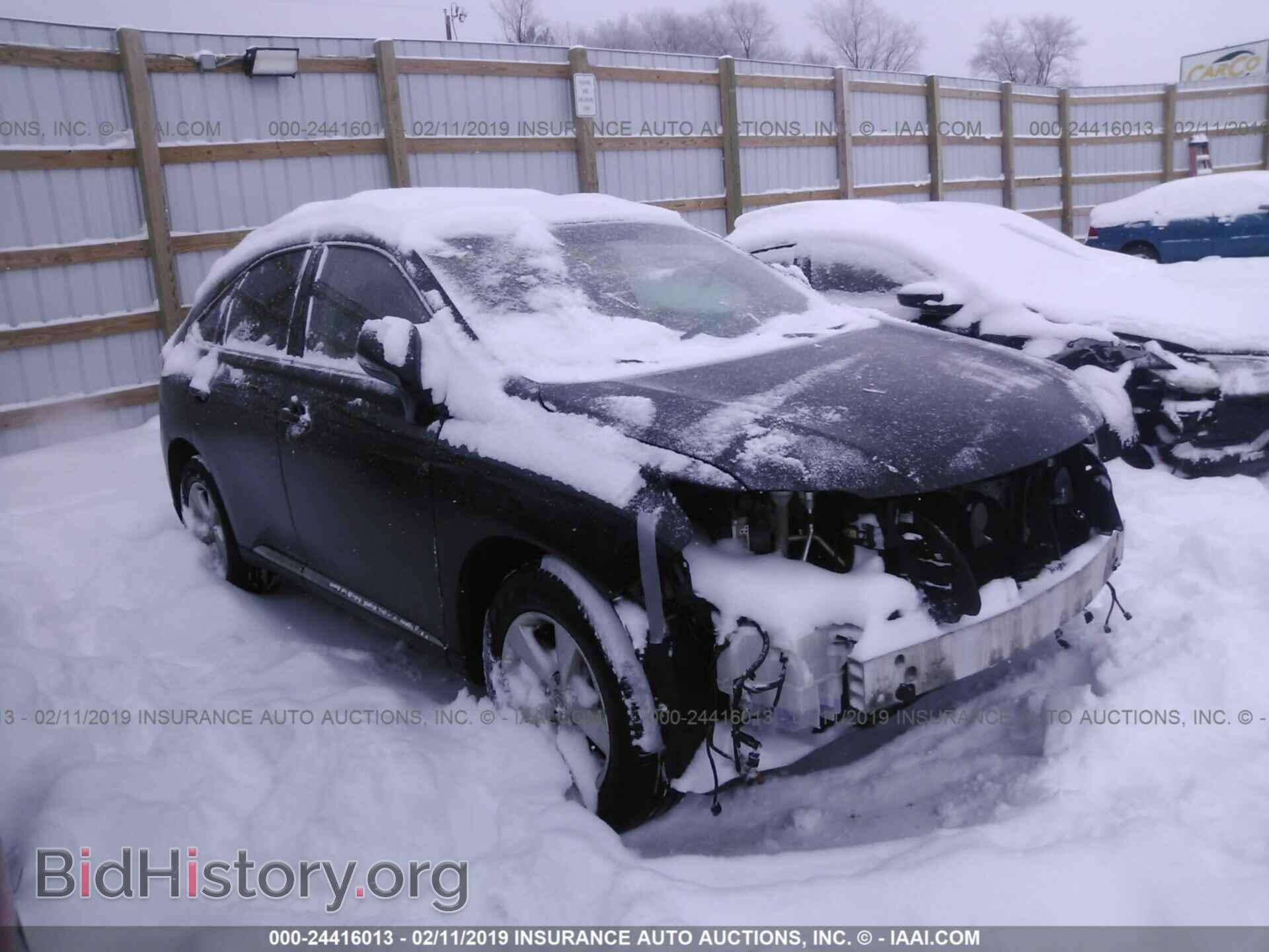 Photo 2T2BK1BA5BC112537 - LEXUS RX 2011