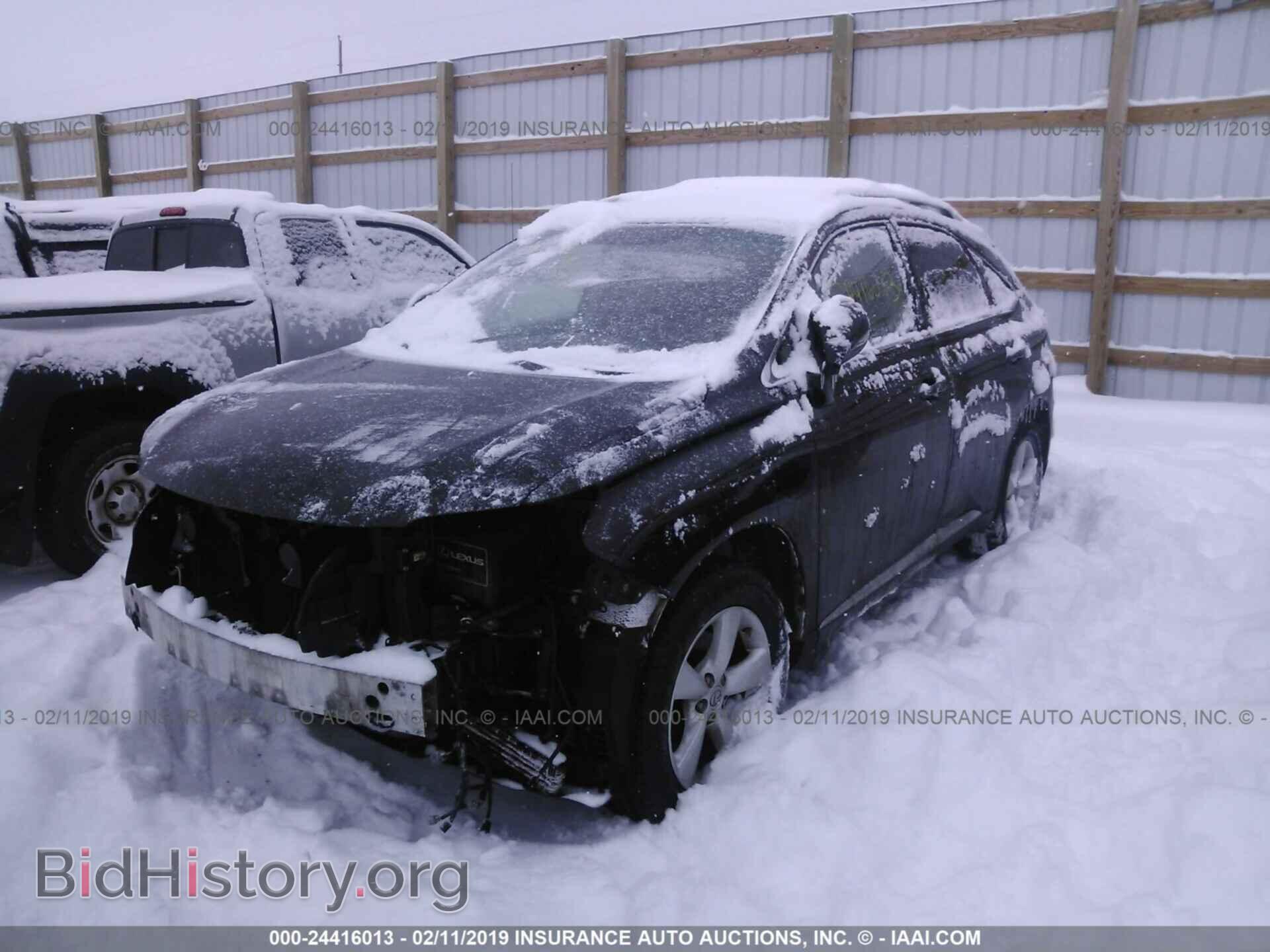 2011 LEXUS RX - VIN: 2T2BK1BA5BC112537 - Фото 2