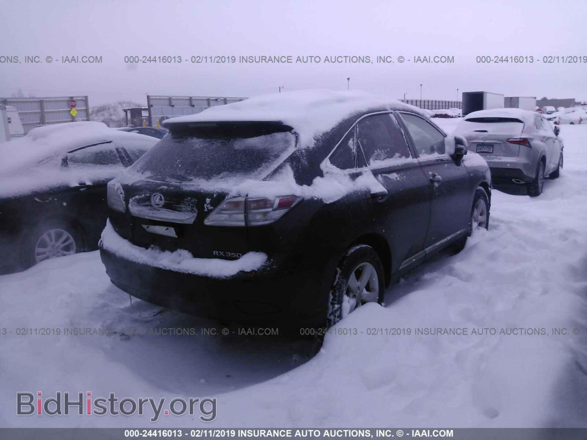 2011 LEXUS RX - VIN: 2T2BK1BA5BC112537 - Фото 4