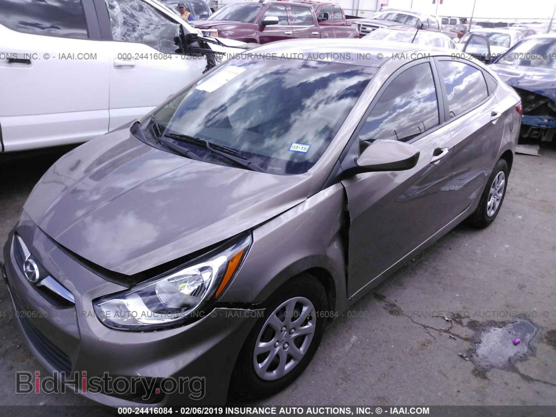 2012 HYUNDAI ACCENT - VIN: KMHCT4AE9CU230232 - Фото 2