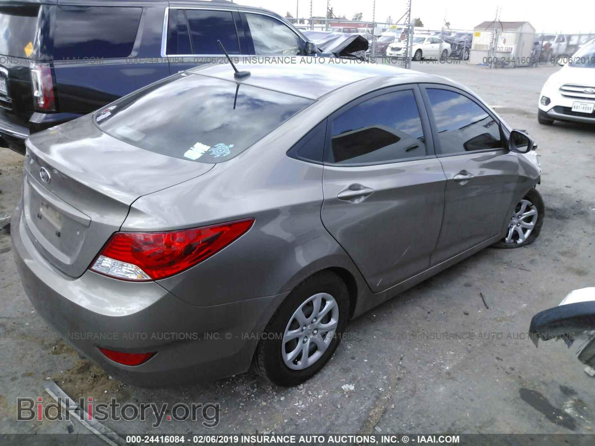 2012 HYUNDAI ACCENT - VIN: KMHCT4AE9CU230232 - Фото 4