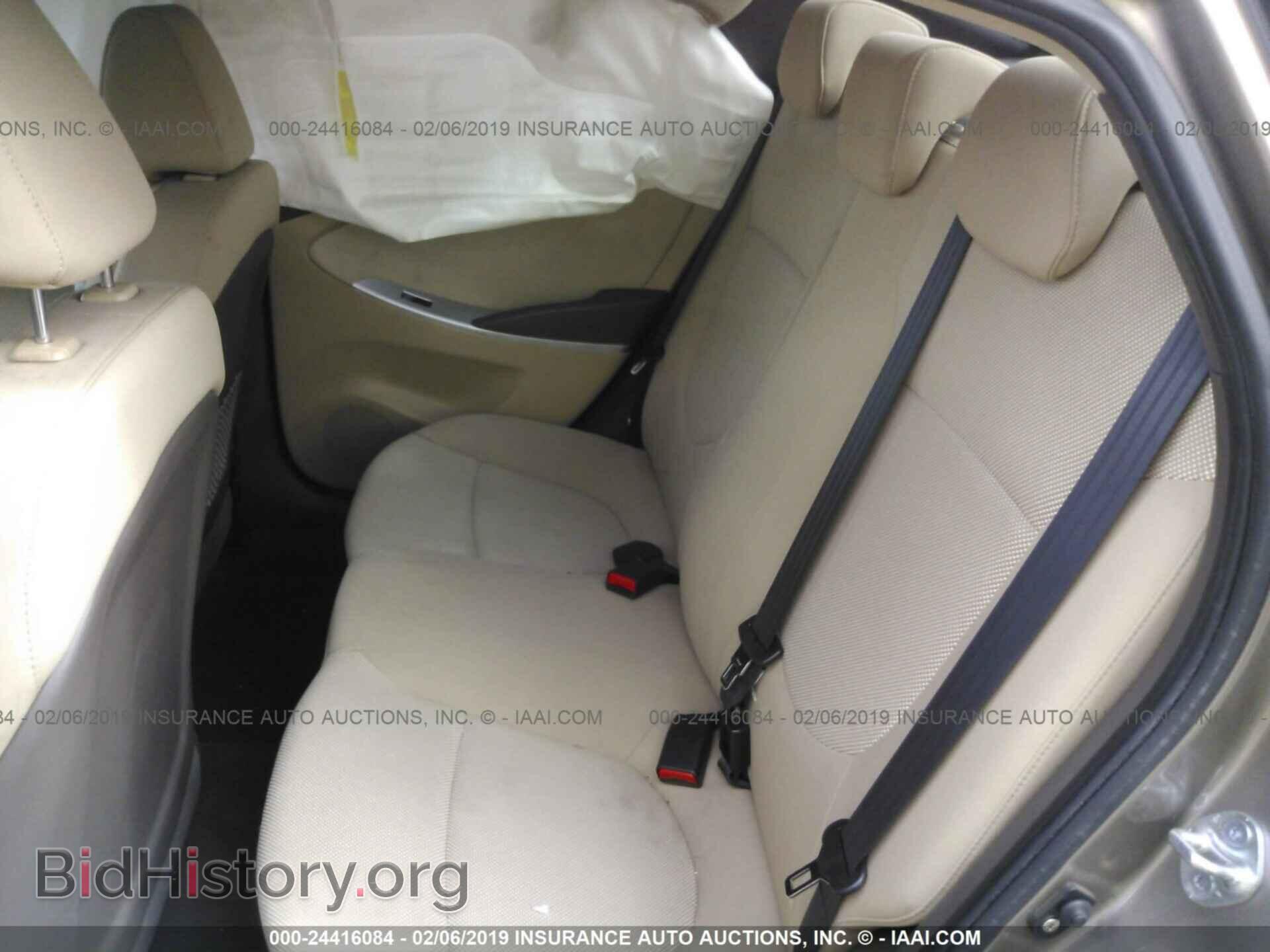 2012 HYUNDAI ACCENT - VIN: KMHCT4AE9CU230232 - Фото 8