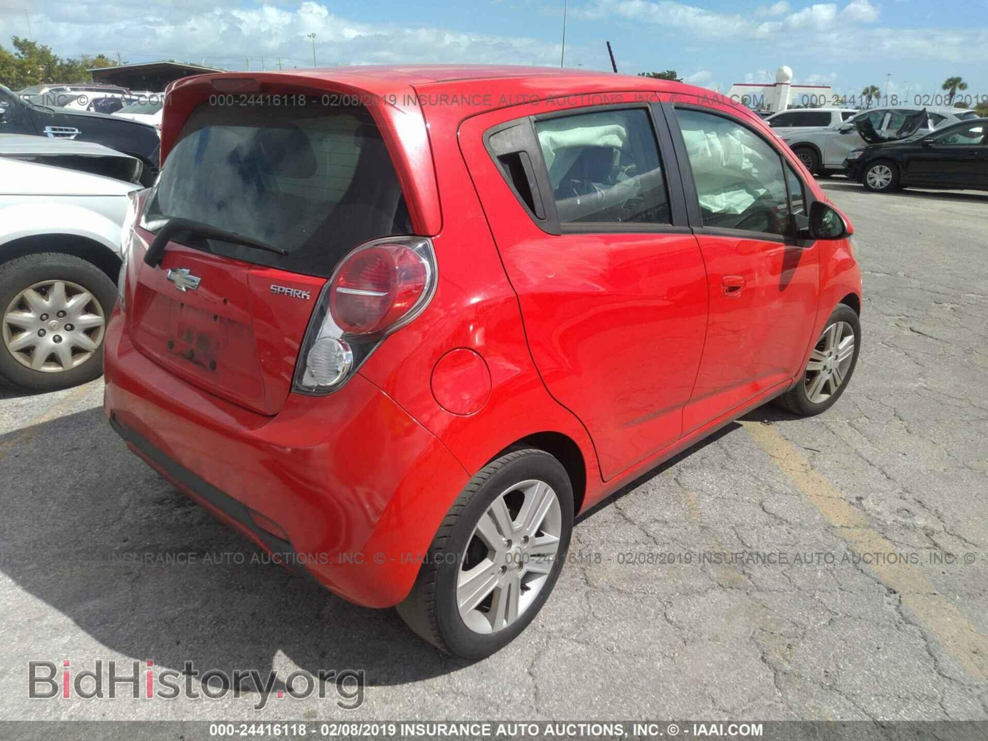 2013 CHEVROLET SPARK - VIN: KL8CA6S96DC504283 - Фото 4