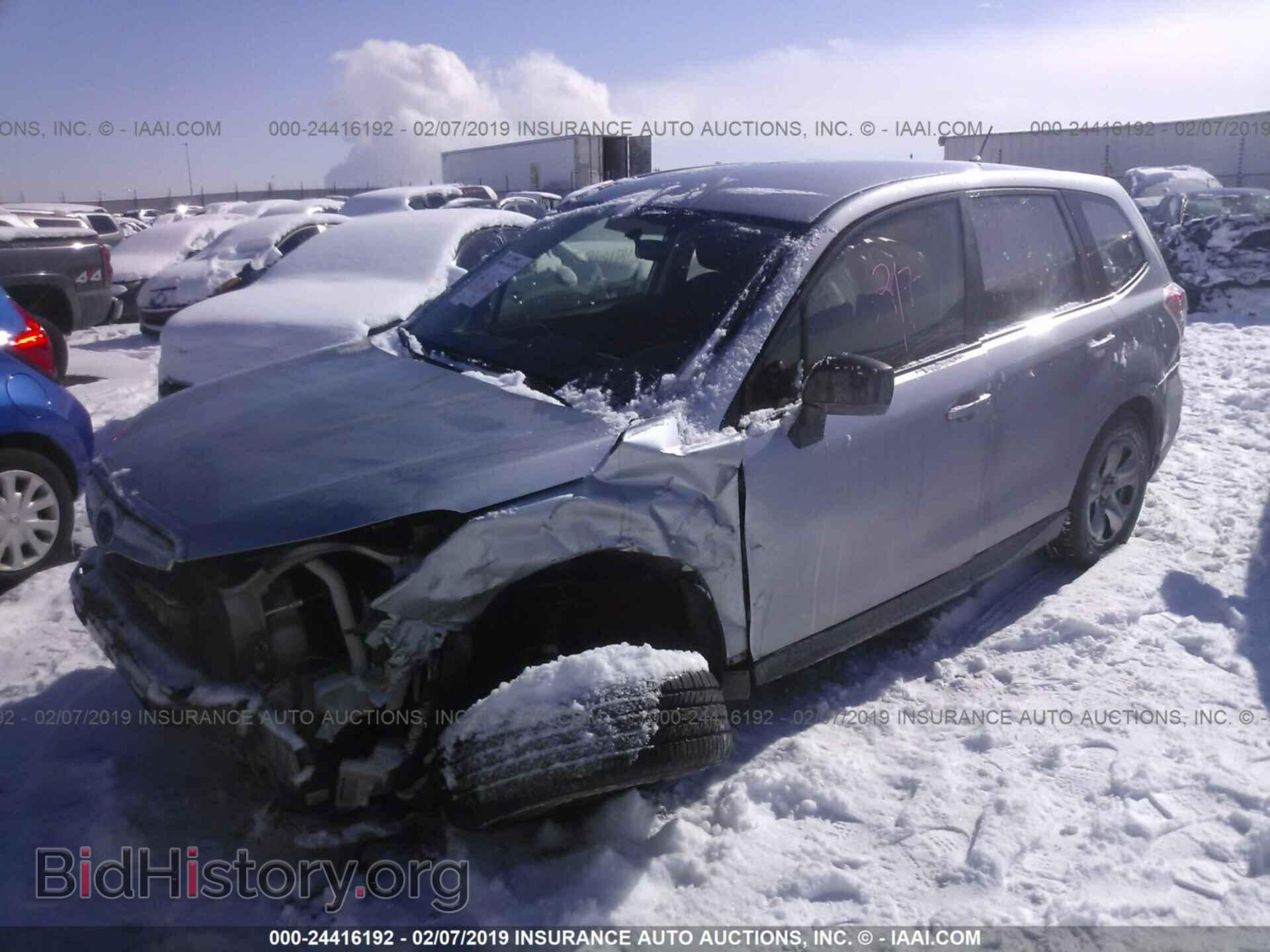 2014 SUBARU FORESTER - VIN: JF2SJAAC1EH430358 - Фото 2