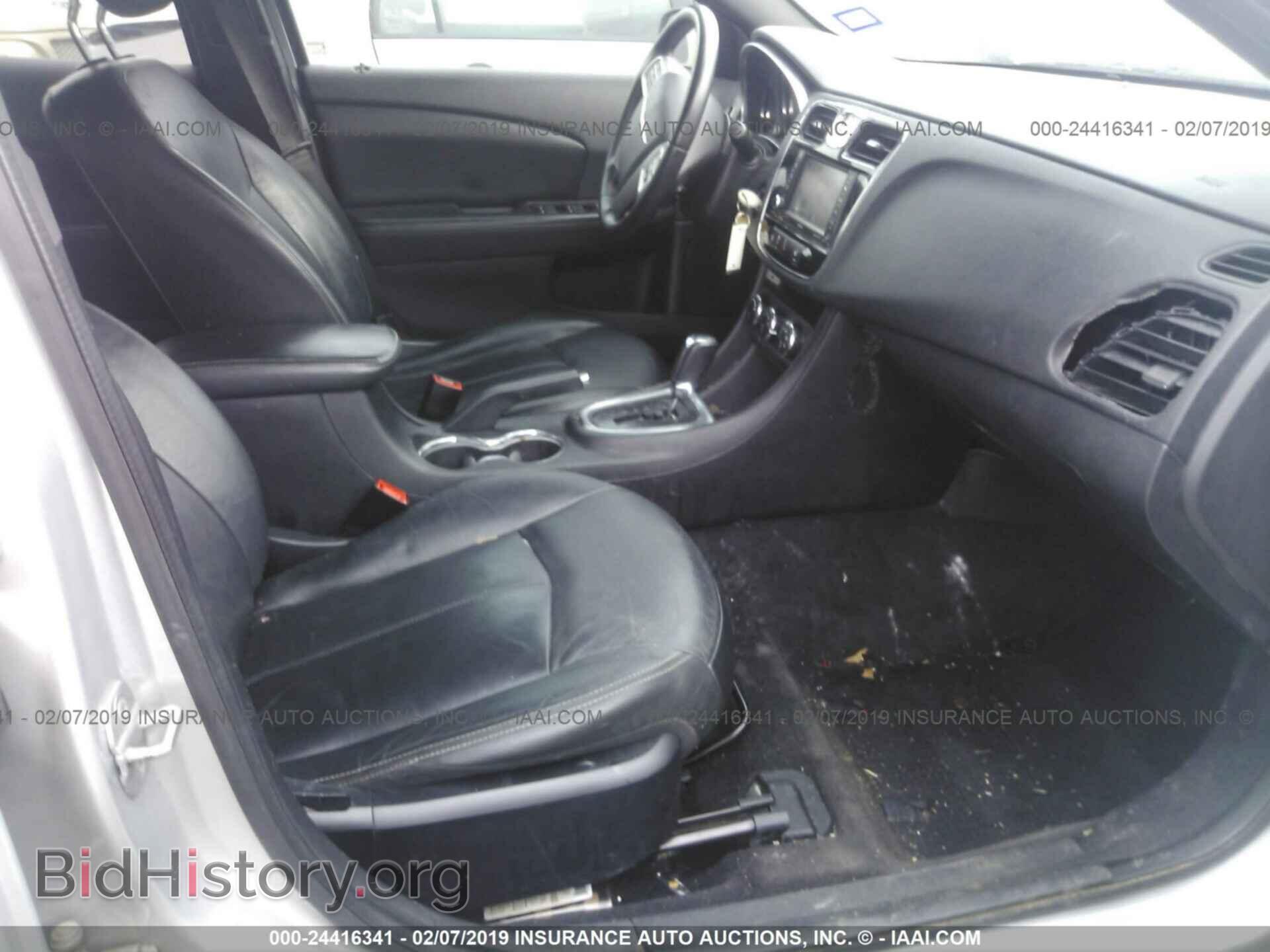 2012 CHRYSLER 200 - VIN: 1C3CCBCG8CN206476 - Photo 5