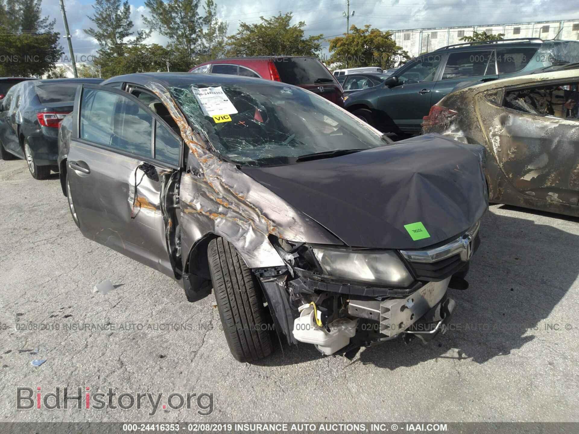 Фотография 19XFB2F5XCE080227 - HONDA CIVIC 2012