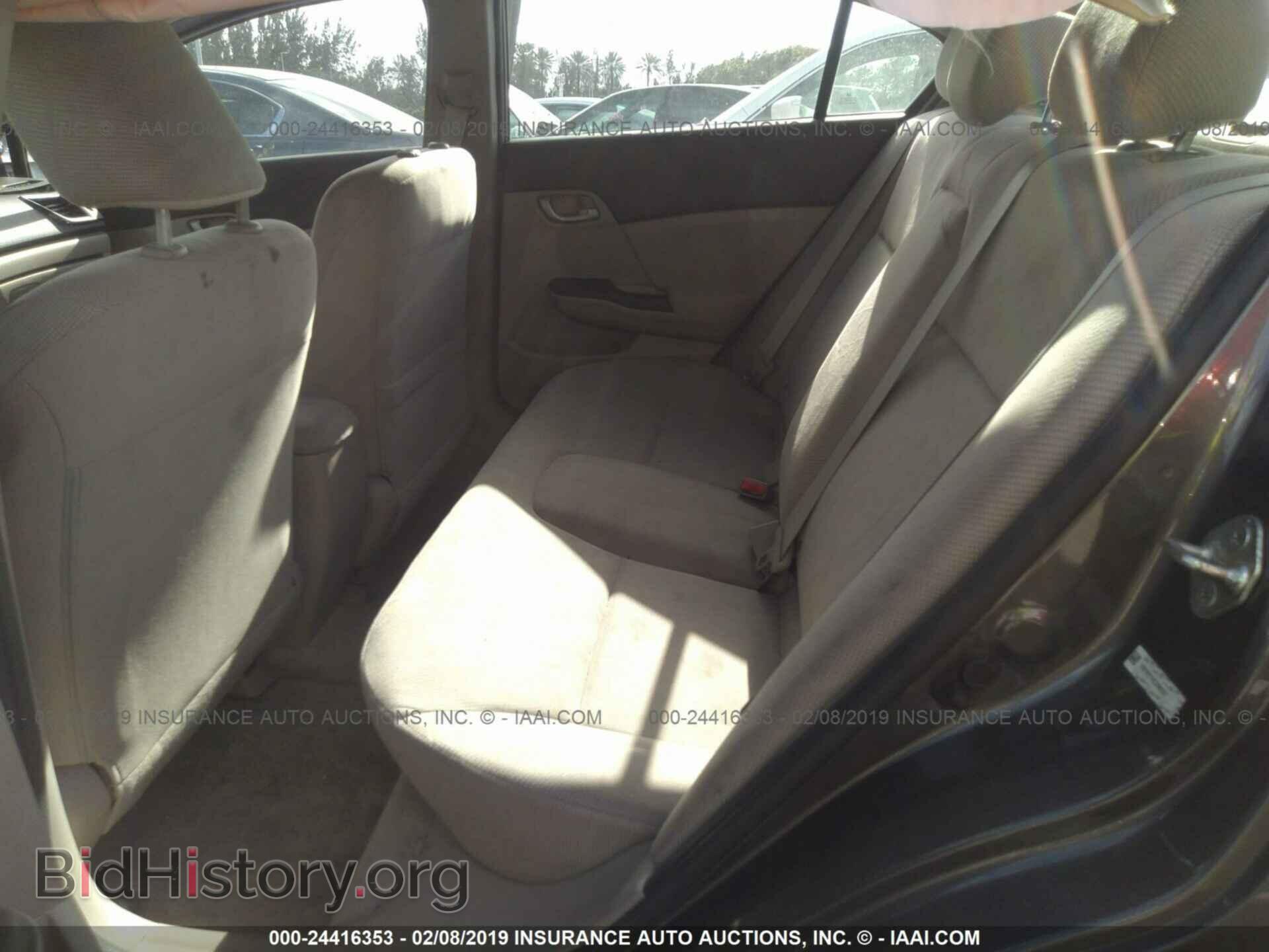 2012 HONDA CIVIC - VIN: 19XFB2F5XCE080227 - Фото 8