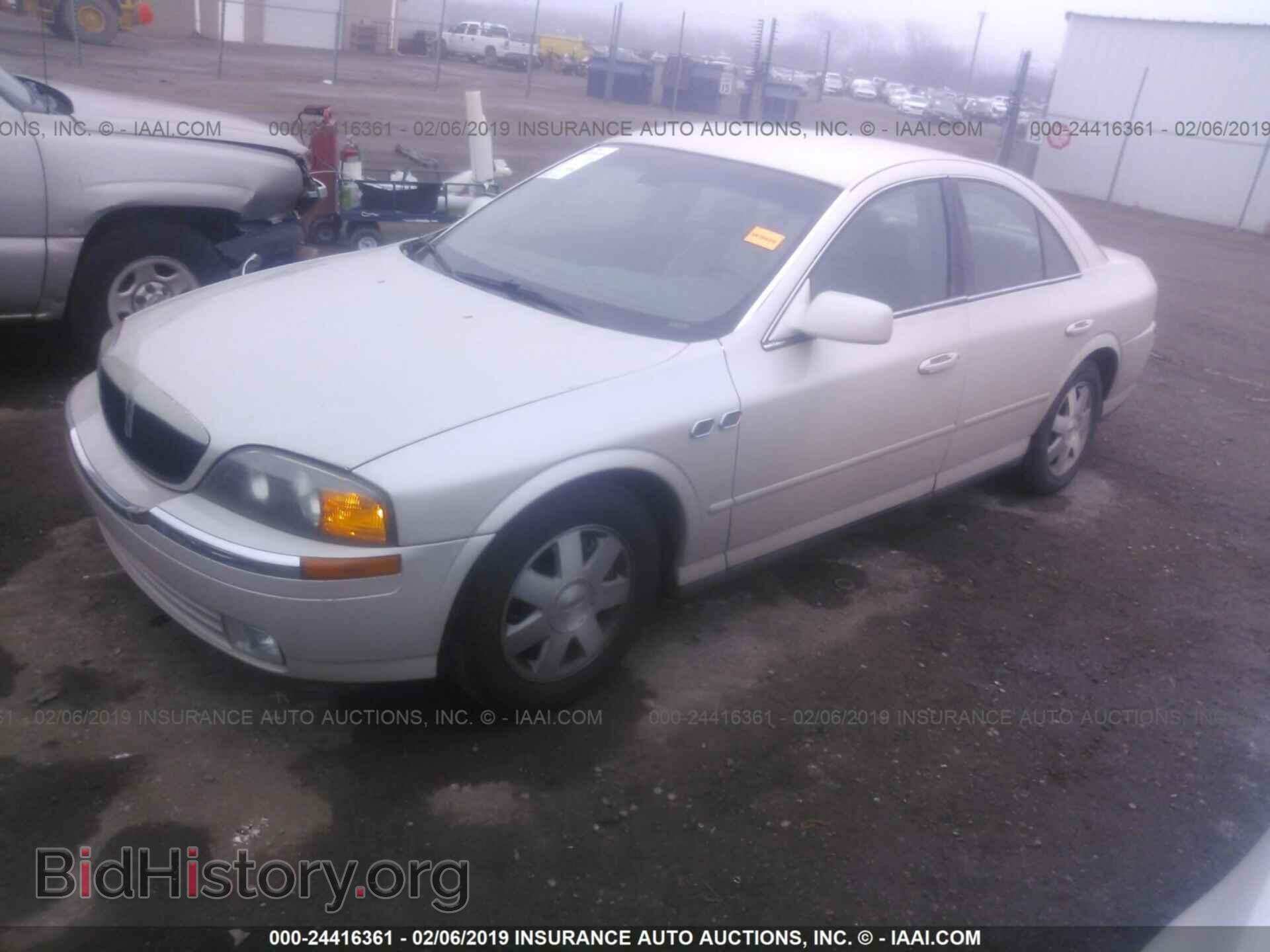 2002 LINCOLN LS - VIN: 1LNHM86S12Y601271 - Photo 2
