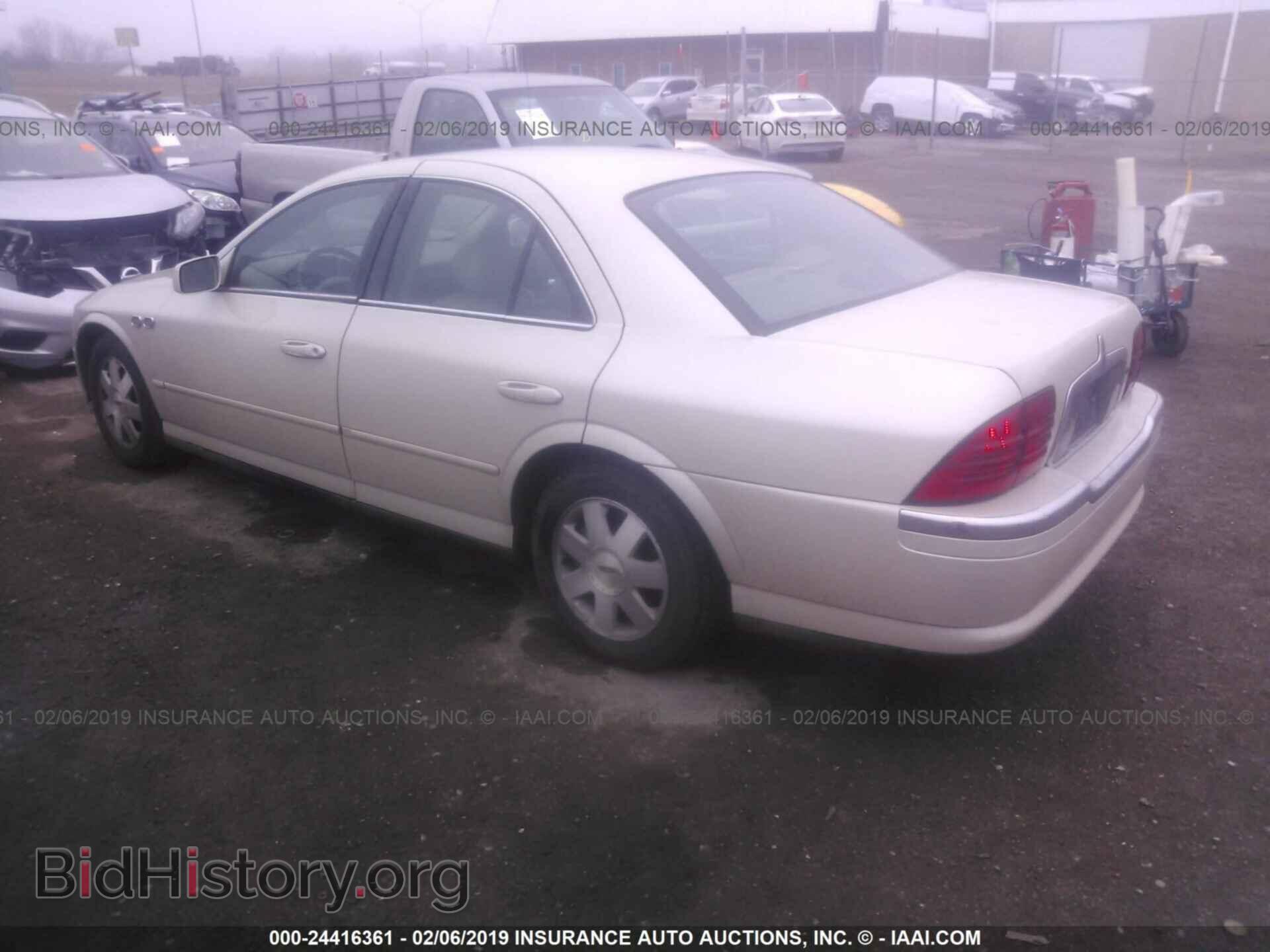 2002 LINCOLN LS - VIN: 1LNHM86S12Y601271 - Photo 3