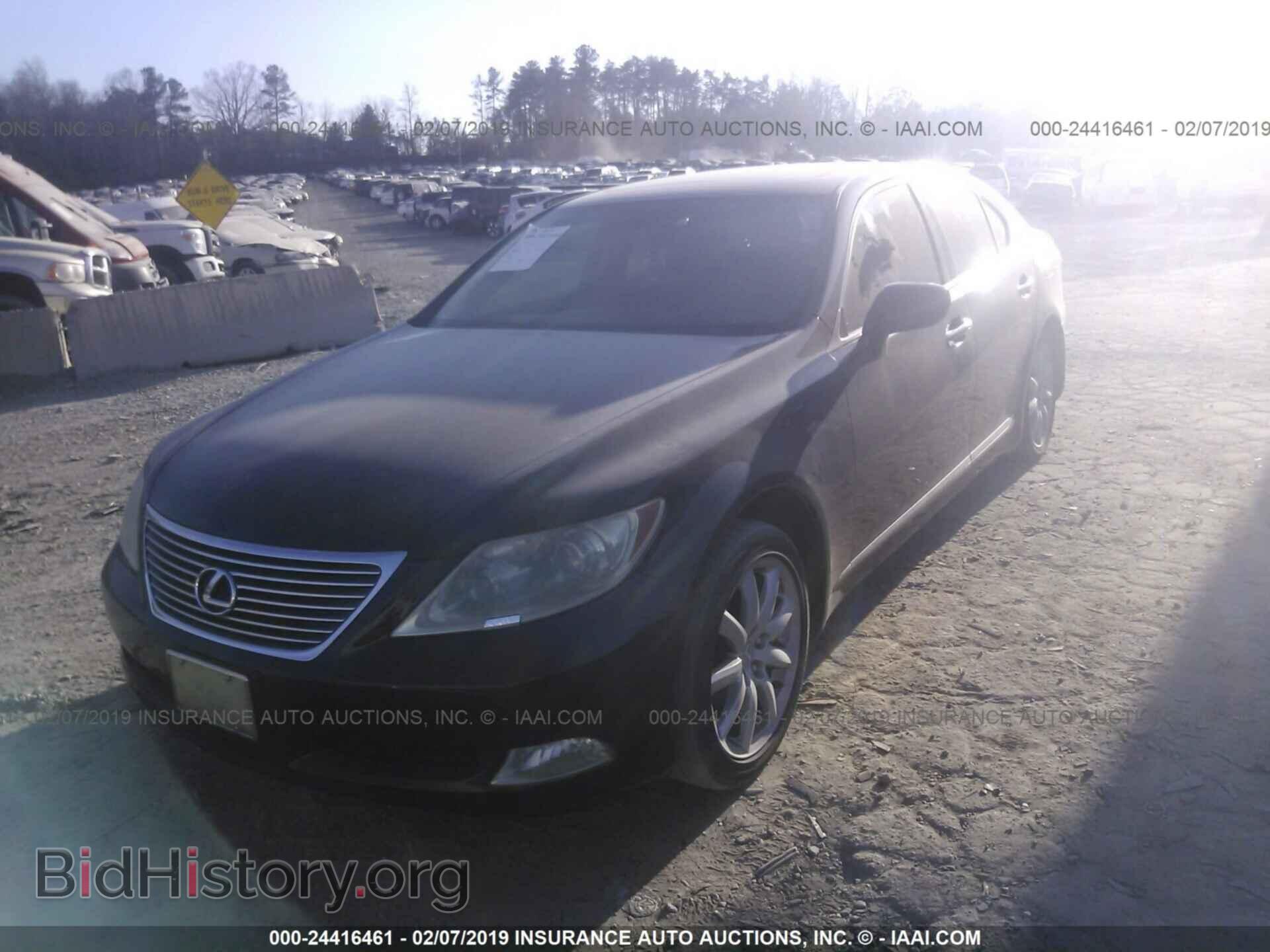 2008 LEXUS LS - VIN: JTHBL46F585058752 - Фото 2