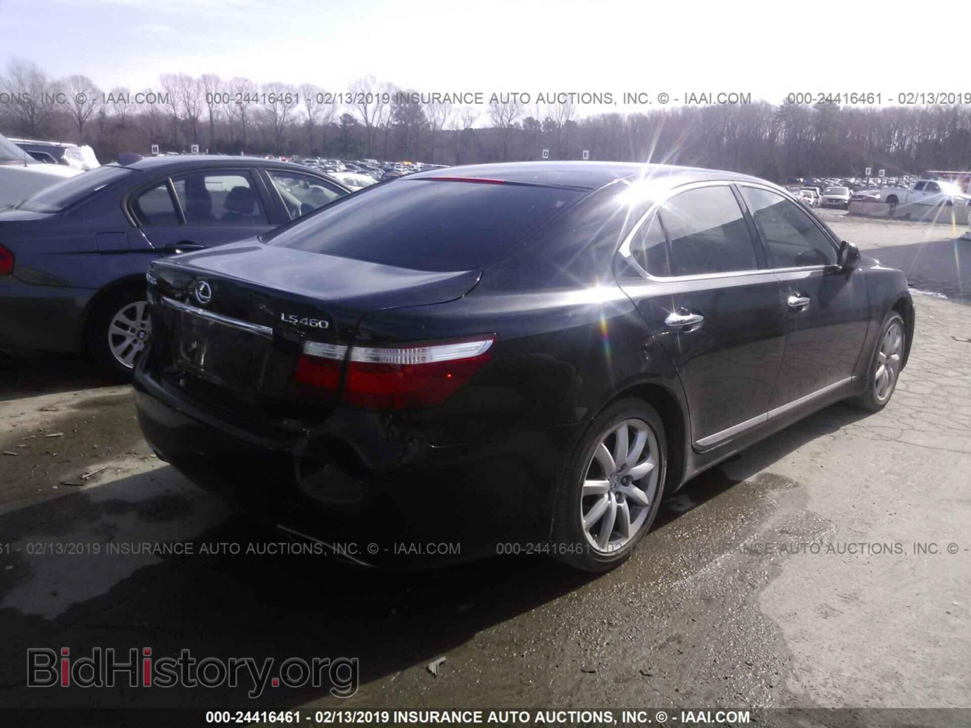 2008 LEXUS LS - VIN: JTHBL46F585058752 - Фото 4