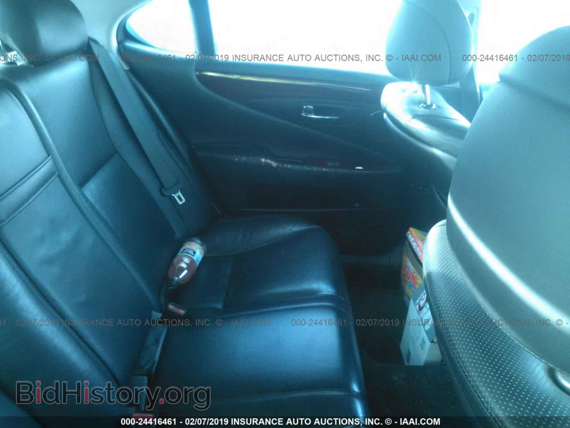 2008 LEXUS LS - VIN: JTHBL46F585058752 - Фото 8