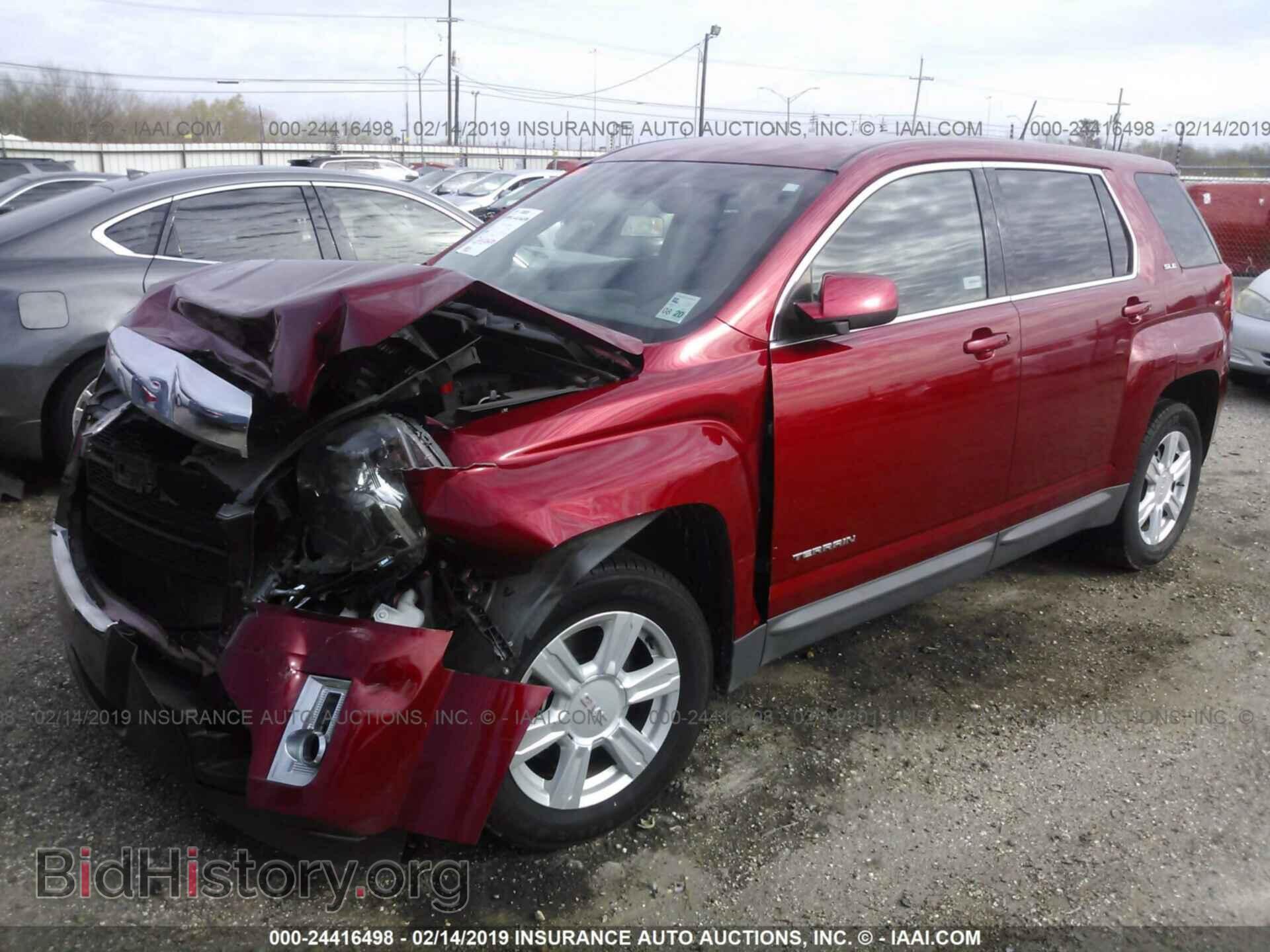 2014 GMC TERRAIN - VIN: 2GKALMEK3E6137465 - Фото 2