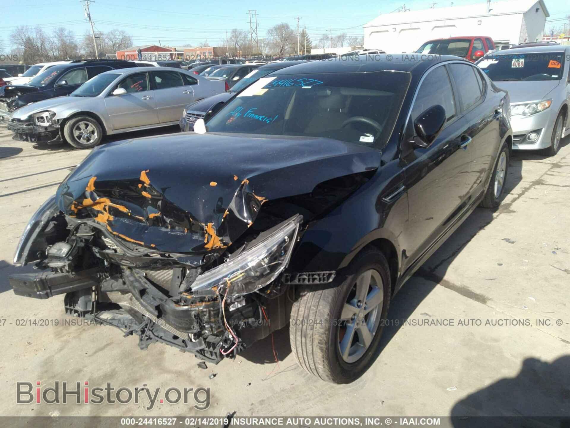 2015 KIA OPTIMA - VIN: 5XXGM4A77FG479336 - Photo 2