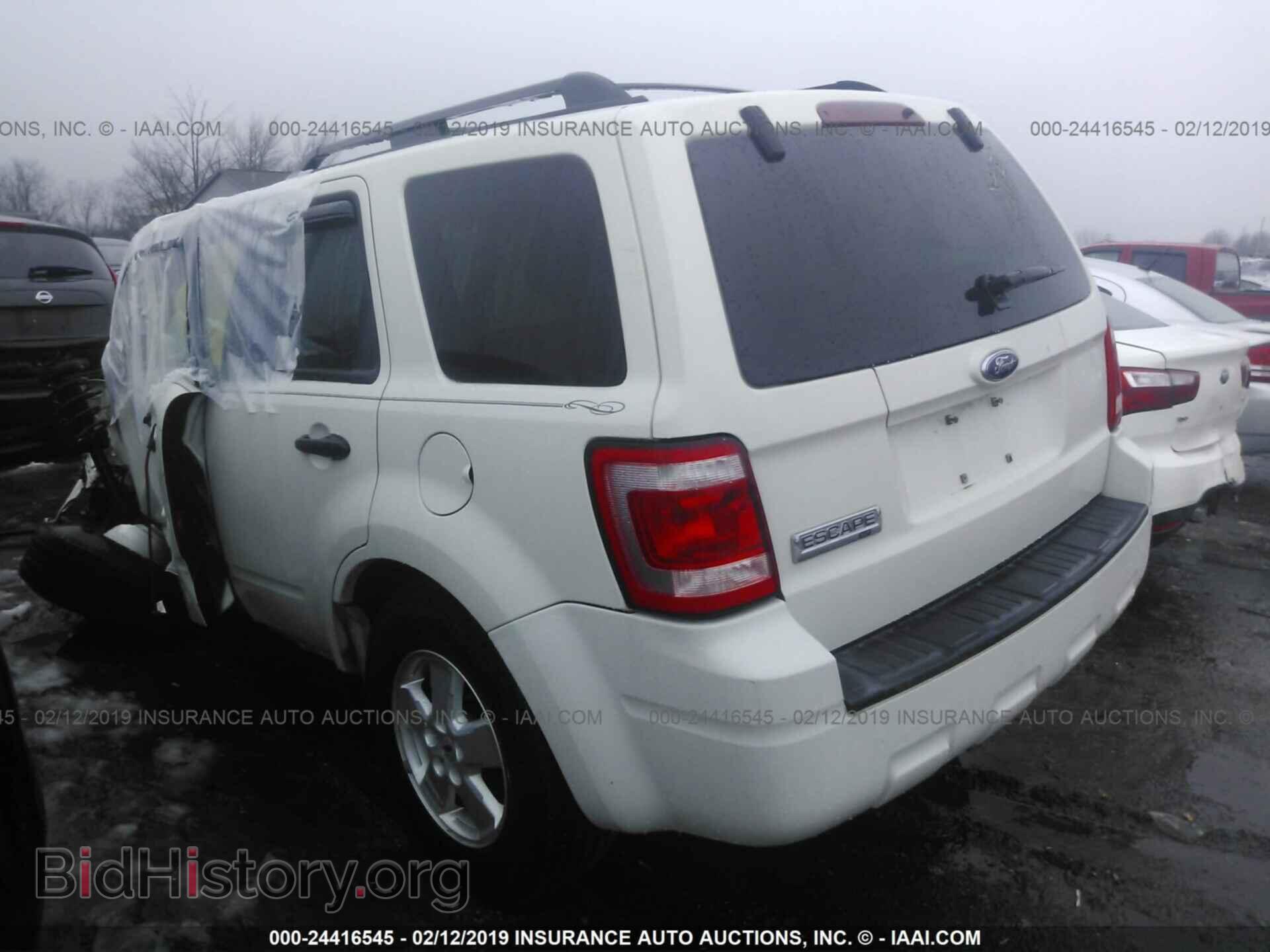 2009 FORD ESCAPE - VIN: 1FMCU037X9KC66195 - Фото 3