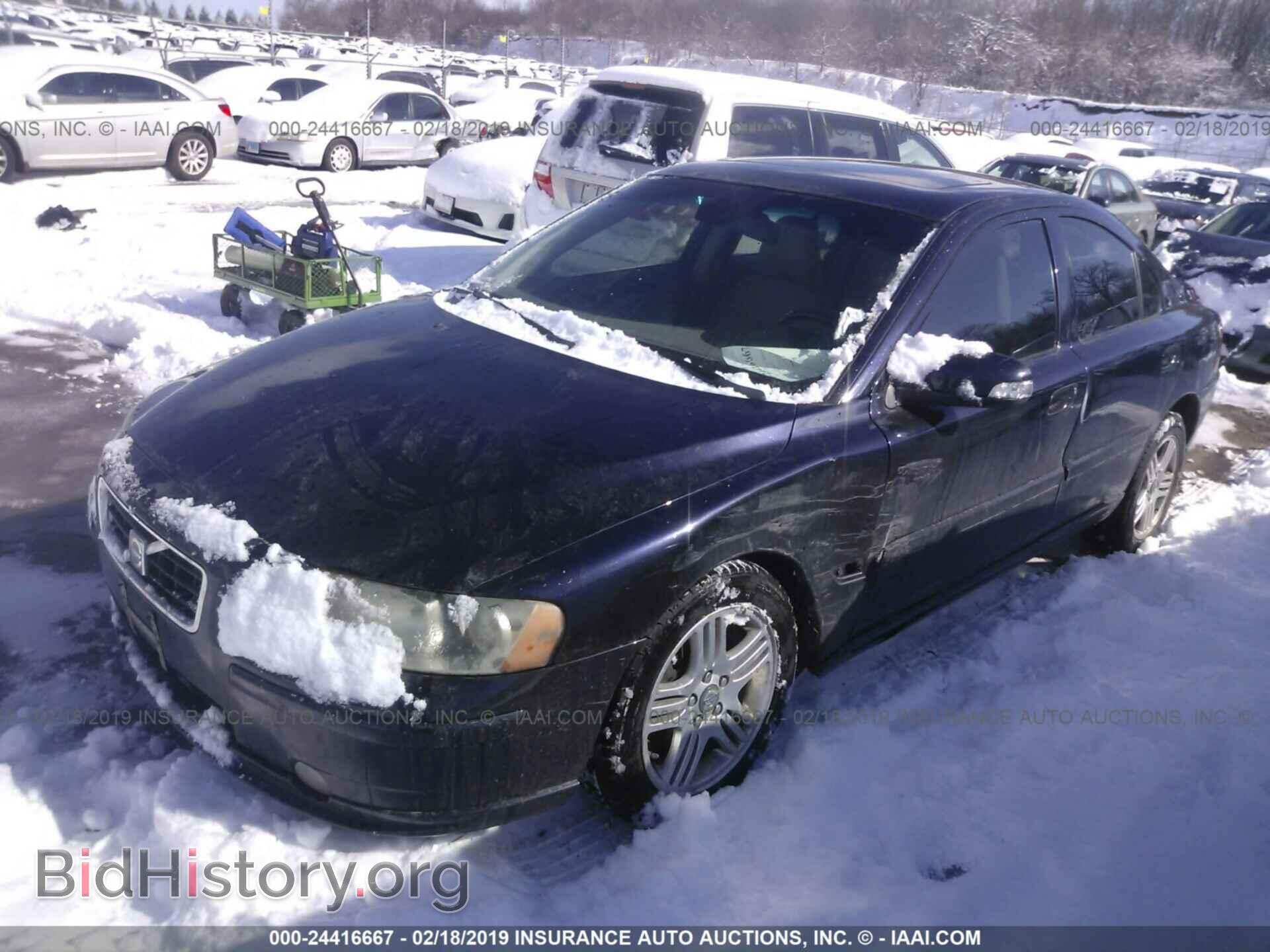 2007 VOLVO S60 - VIN: YV1RS592872609493 - Фото 2
