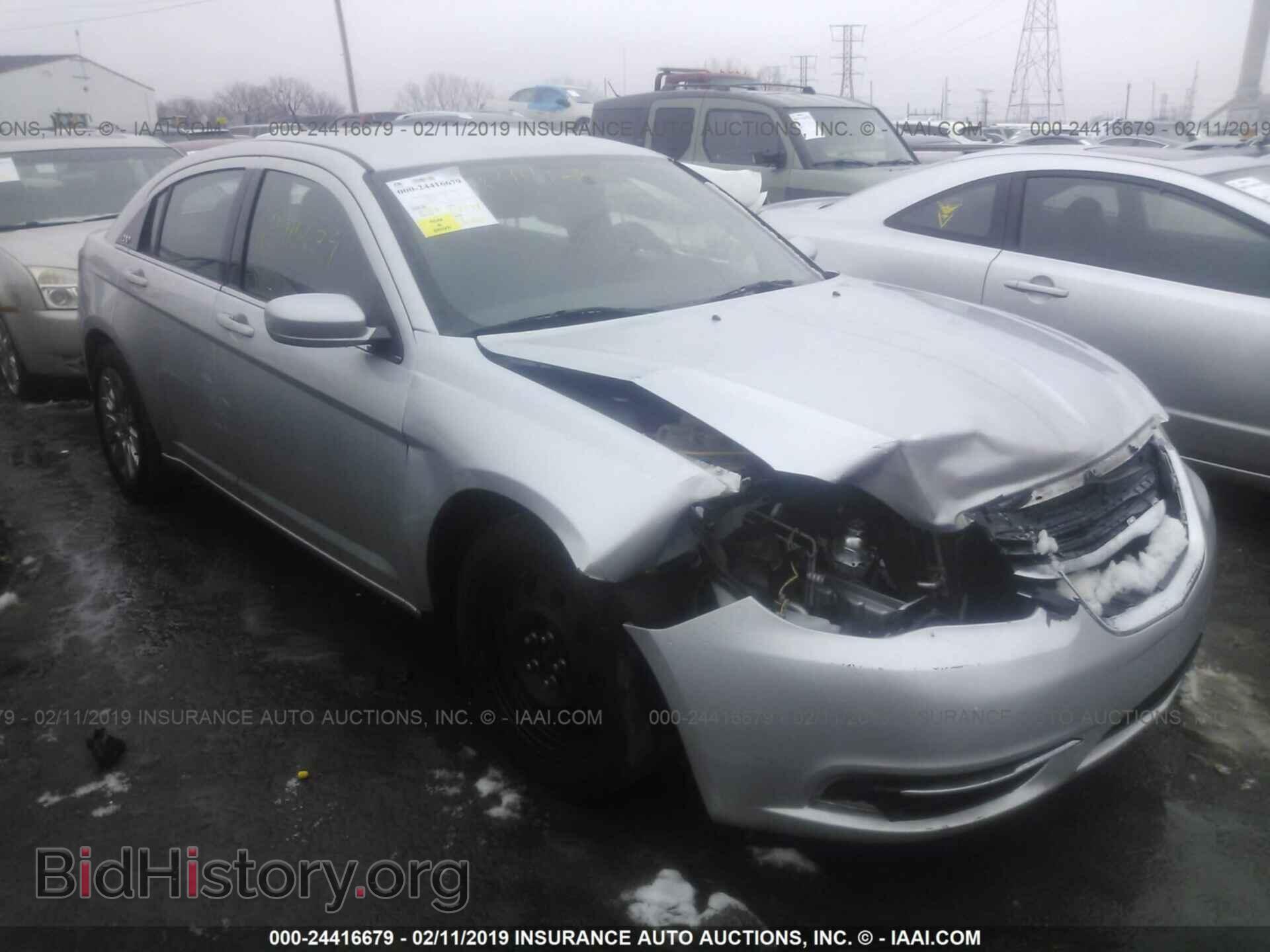 Фотография 1C3CCBAB2CN167424 - CHRYSLER 200 2012