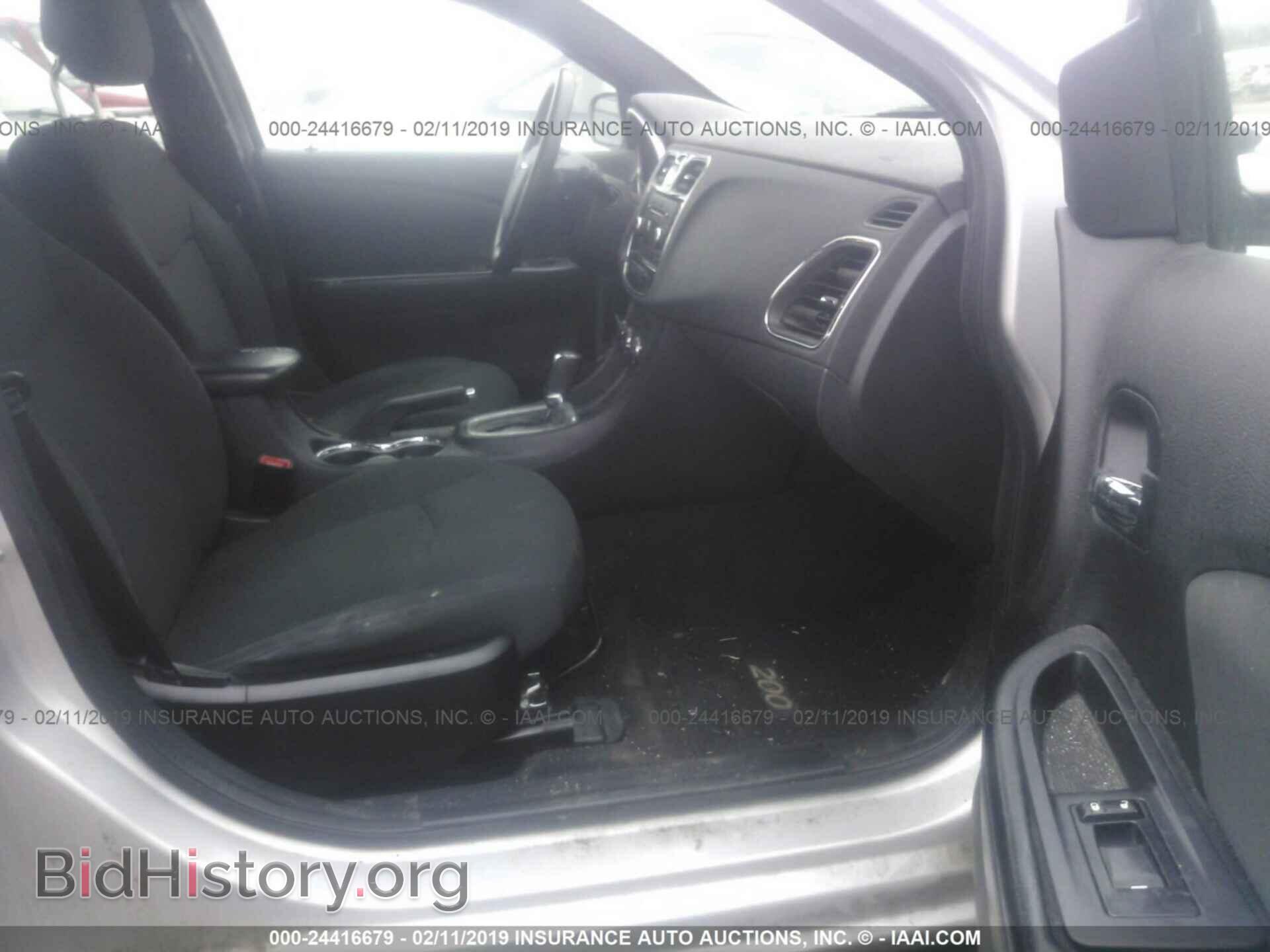 2012 CHRYSLER 200 - VIN: 1C3CCBAB2CN167424 - Фото 5