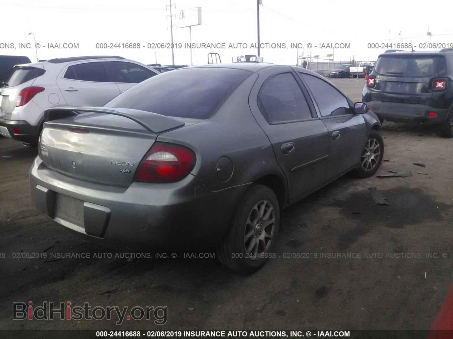 2005 DODGE NEON - VIN: 1B3ES56C95D212248 - Фото 4