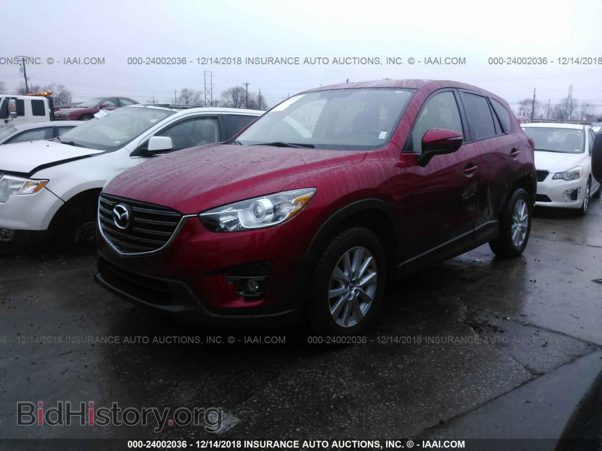 2016 MAZDA CX-5 - VIN: JM3KE2CY3G0619376 - Фото 2