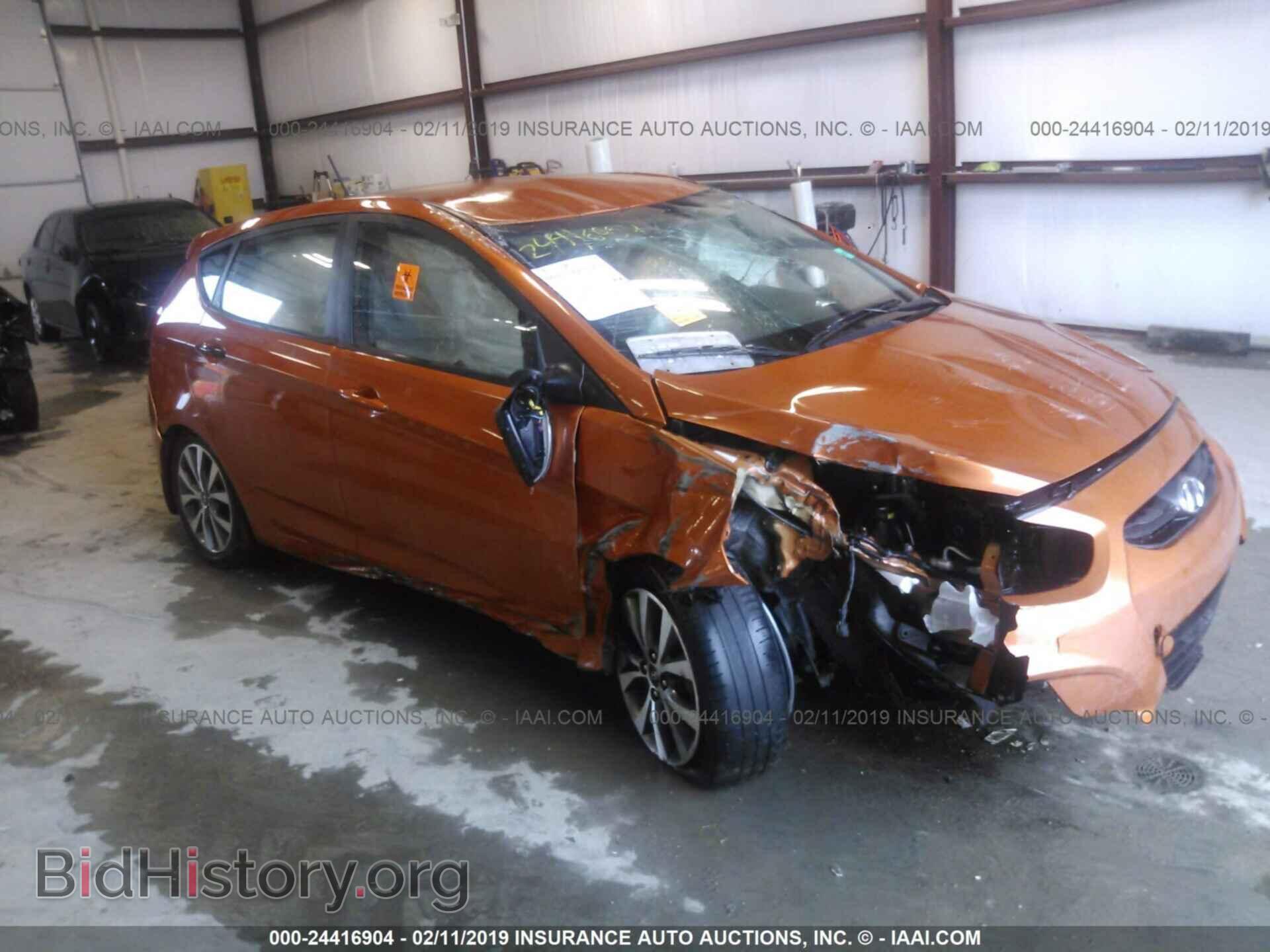 Фотография KMHCU5AE0GU268845 - HYUNDAI ACCENT 2016