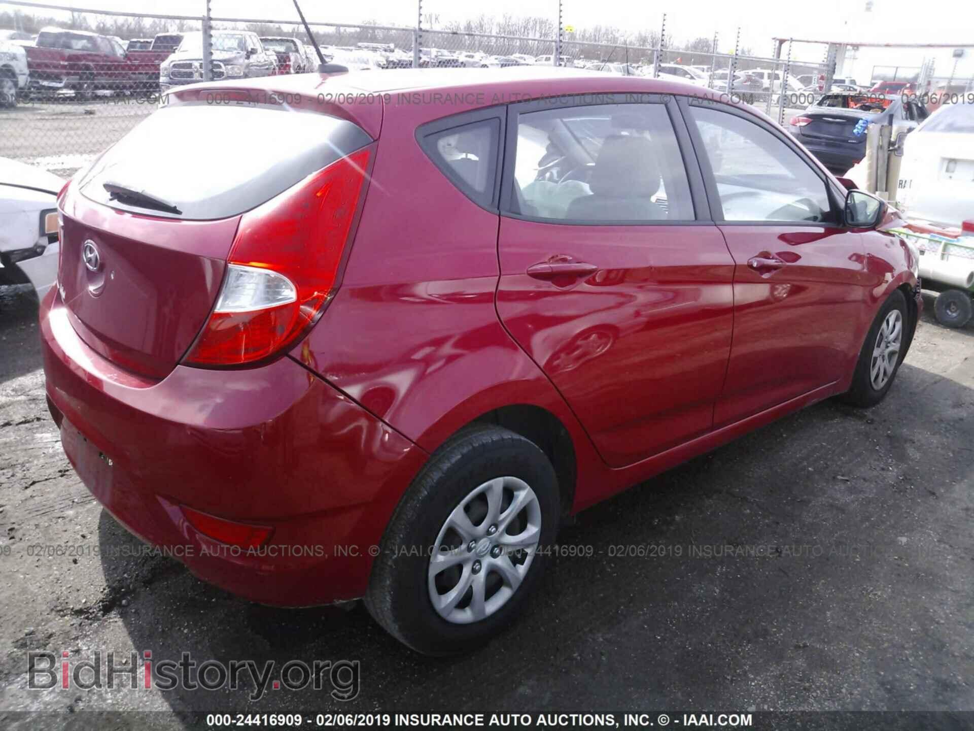 2014 HYUNDAI ACCENT - VIN: KMHCT5AE0EU160242 - Фото 4