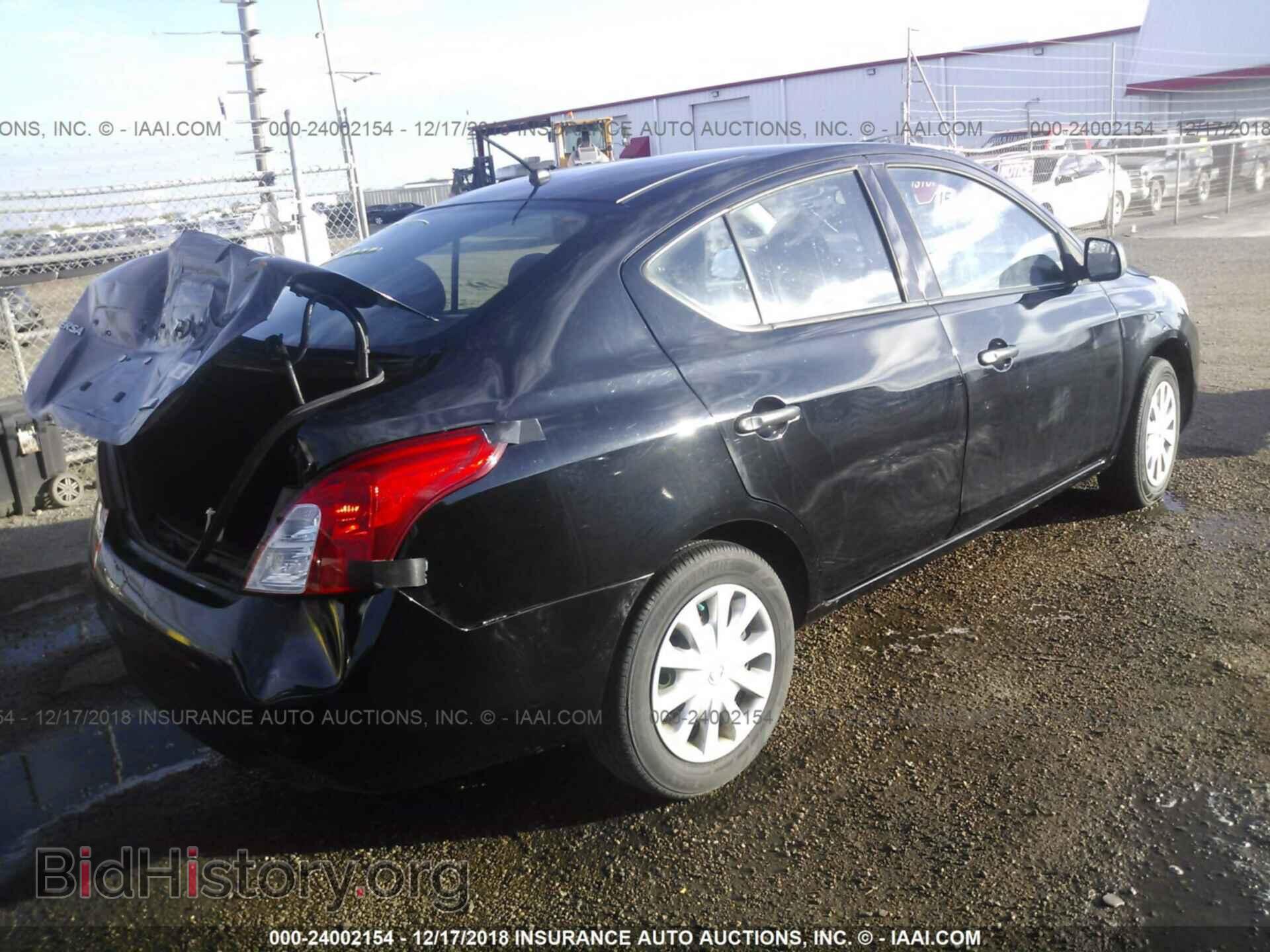 2012 NISSAN VERSA - VIN: 3N1CN7AP1CL901570 - Фото 4