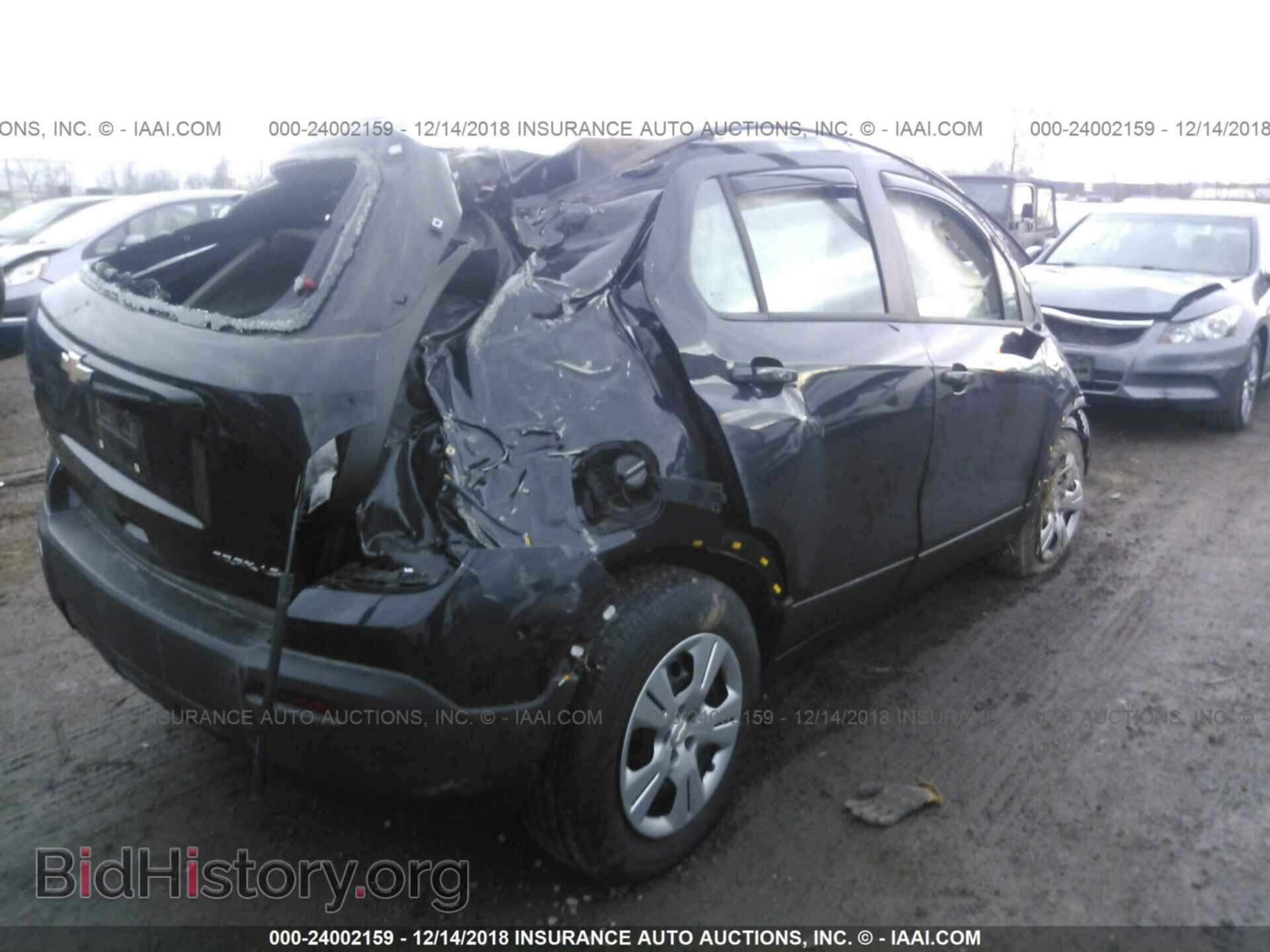 2015 CHEVROLET TRAX - VIN: KL7CJKSB0FB062836 - Фото 4