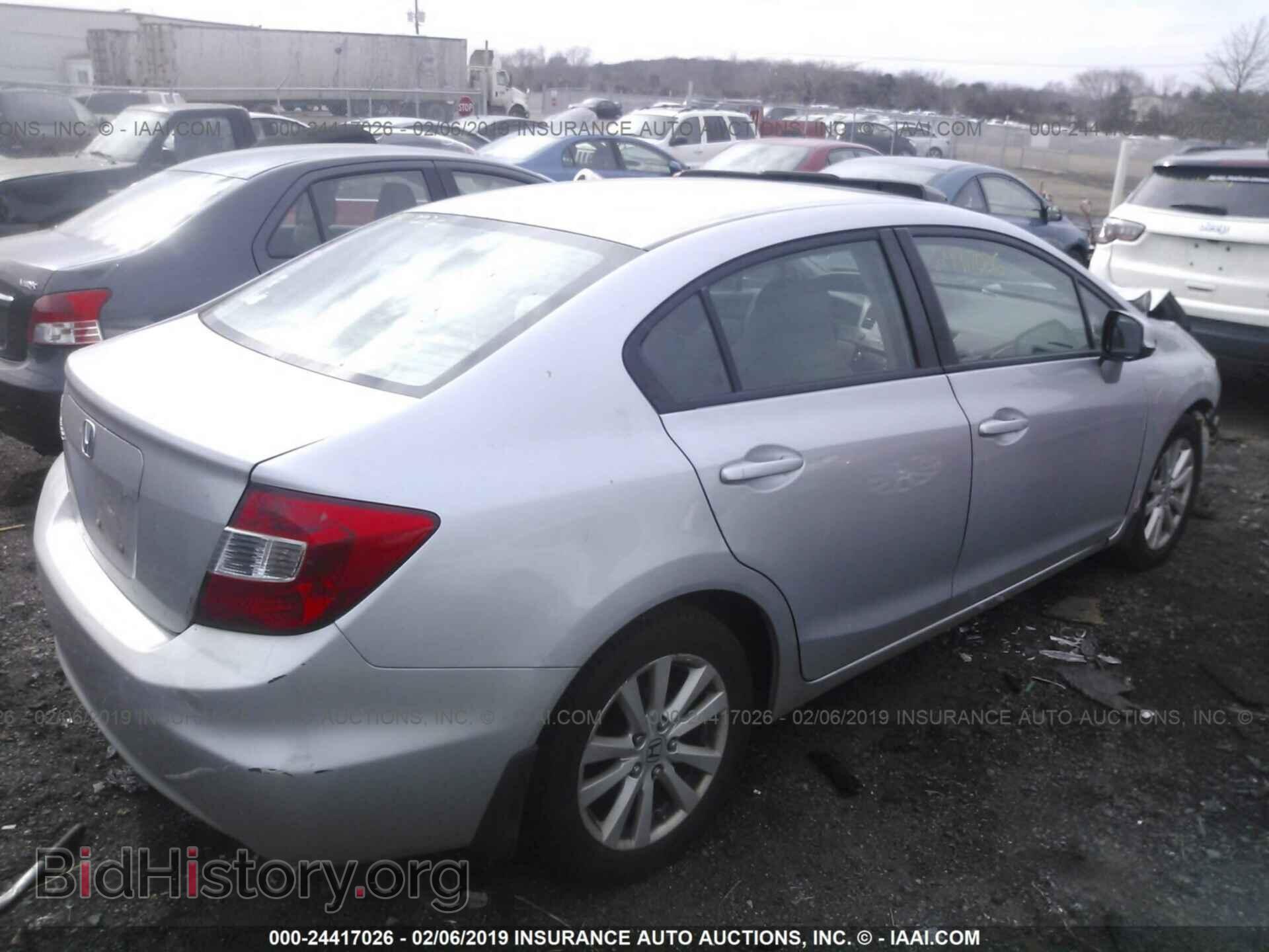 2012 HONDA CIVIC - VIN: 19XFB2F81CE100195 - Photo 4