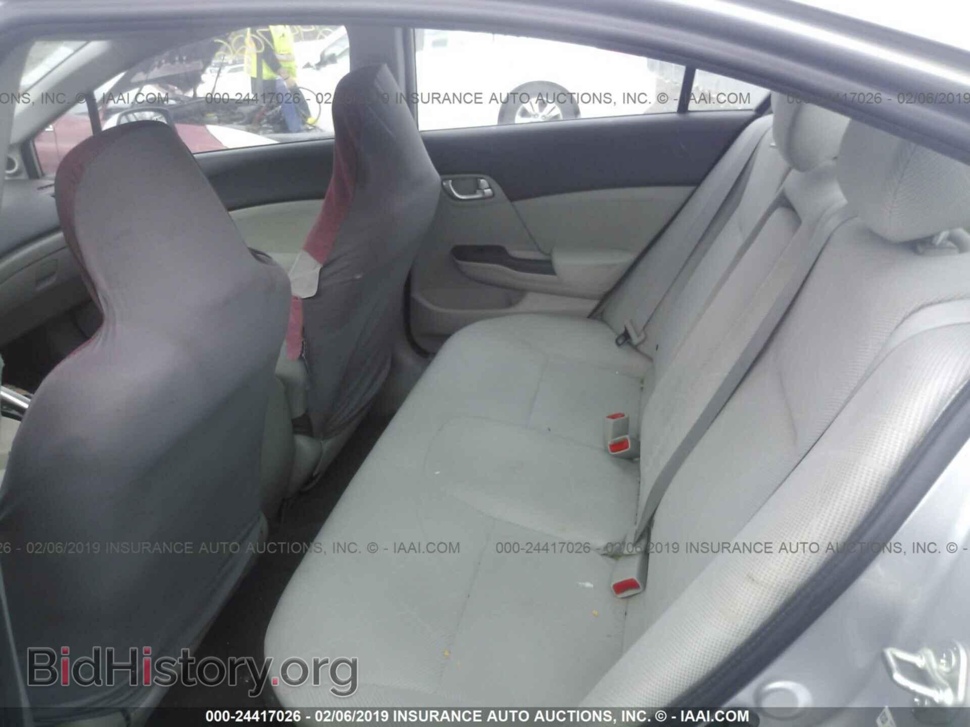 2012 HONDA CIVIC - VIN: 19XFB2F81CE100195 - Photo 8