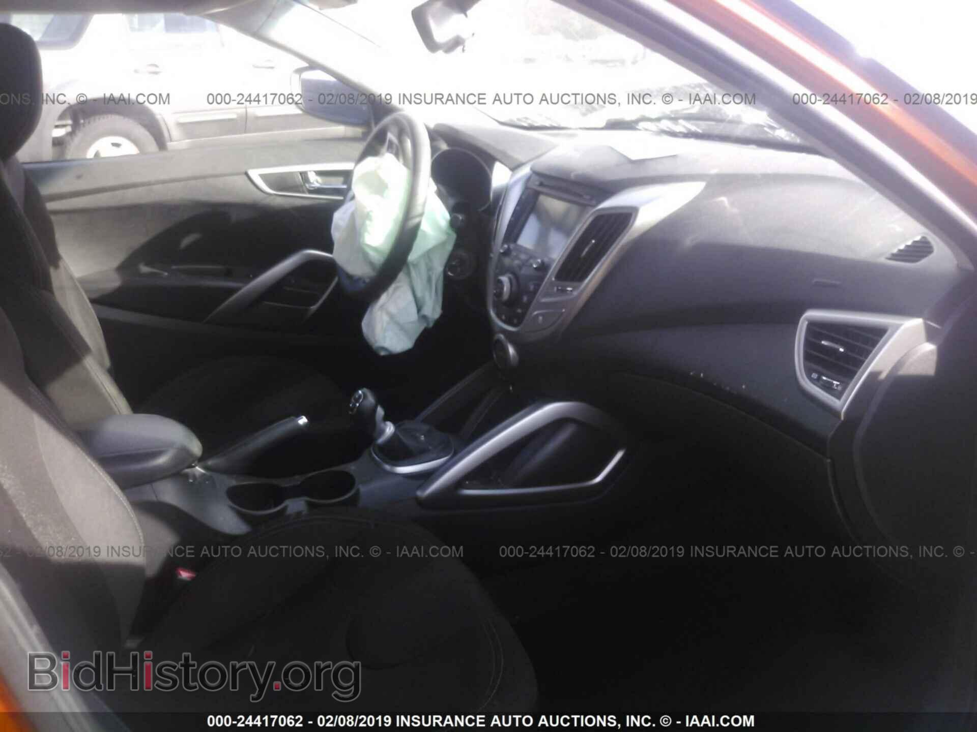 2012 HYUNDAI VELOSTER - VIN: KMHTC6AD7CU020845 - Фото 5